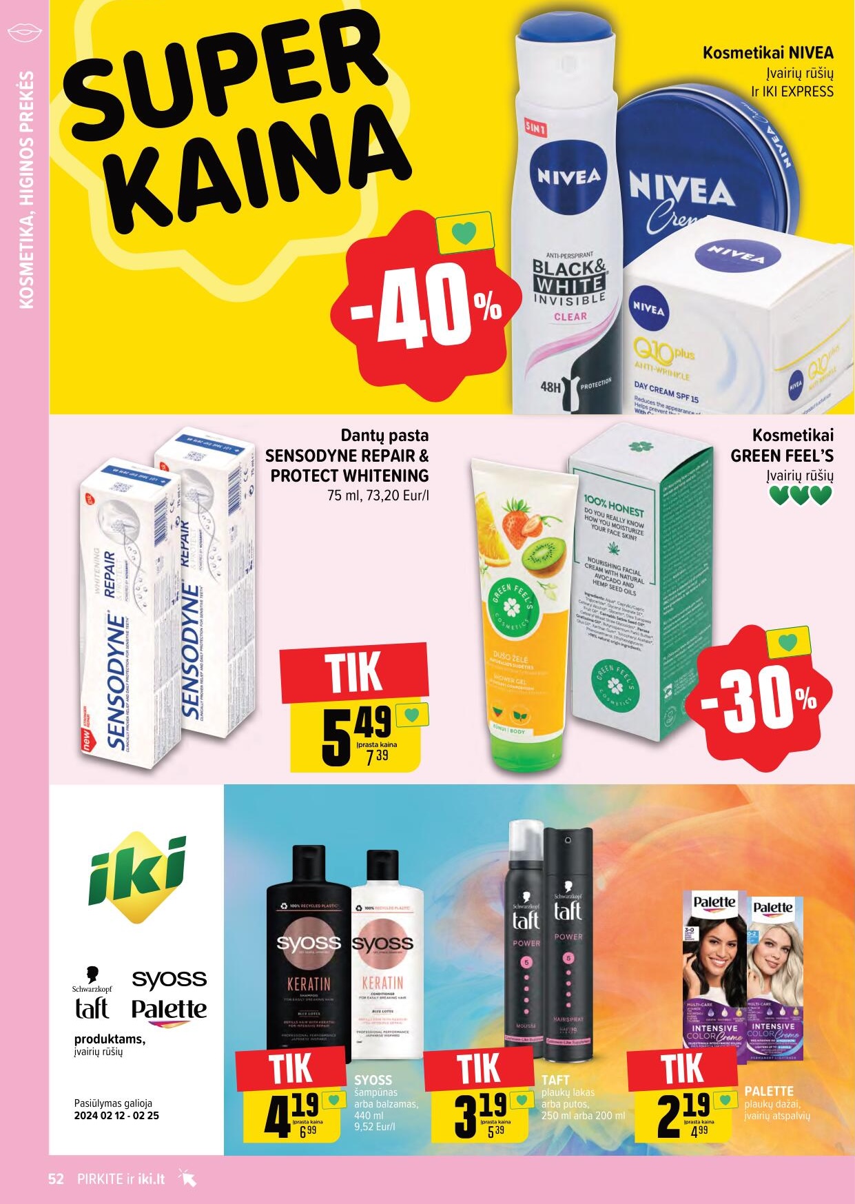 Naujausias IKI kaininis katalogas 2024.02.12 - 2024.02.18