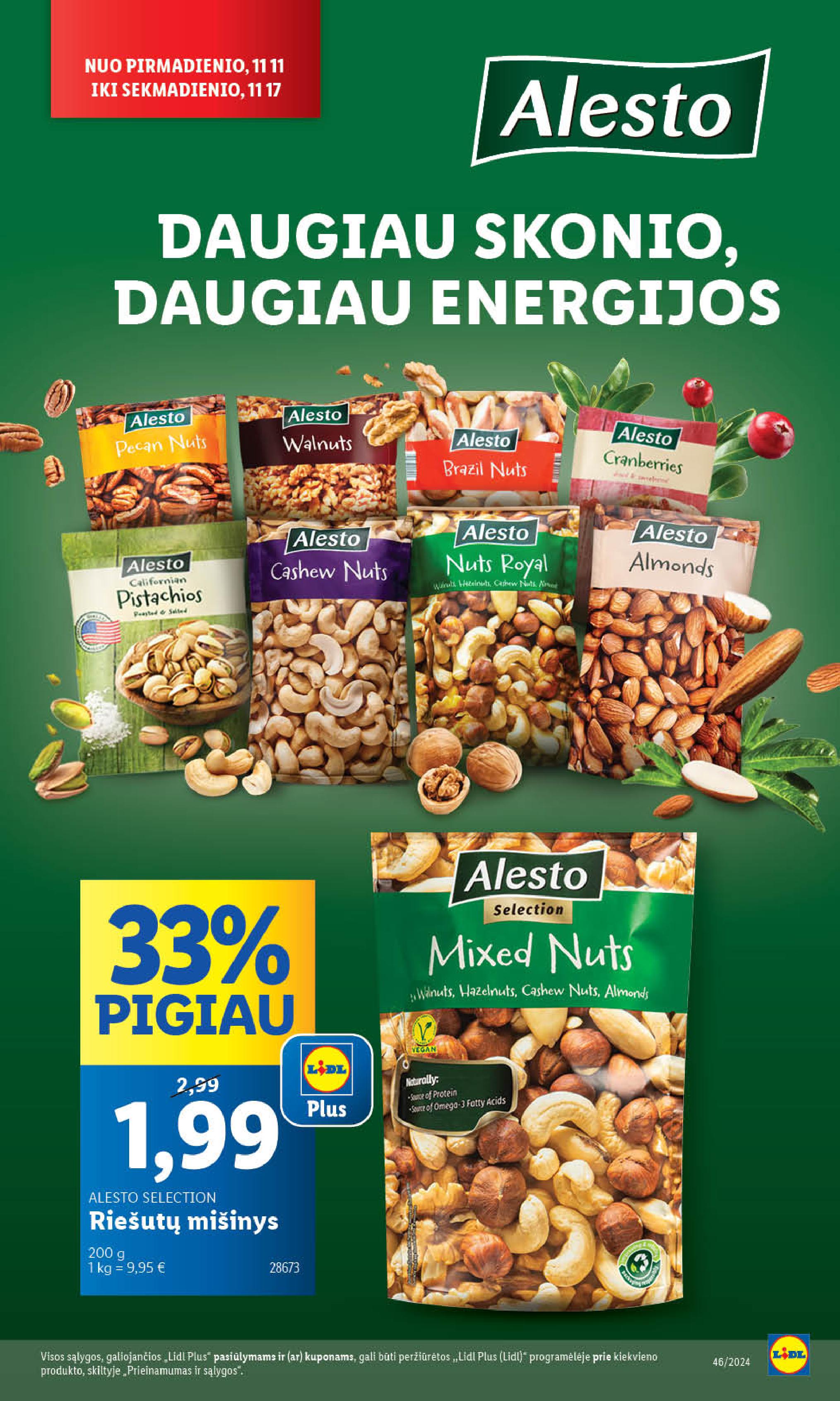 Naujausias LIDL kaininis katalogas 2024.11.11 - 2024.11.17