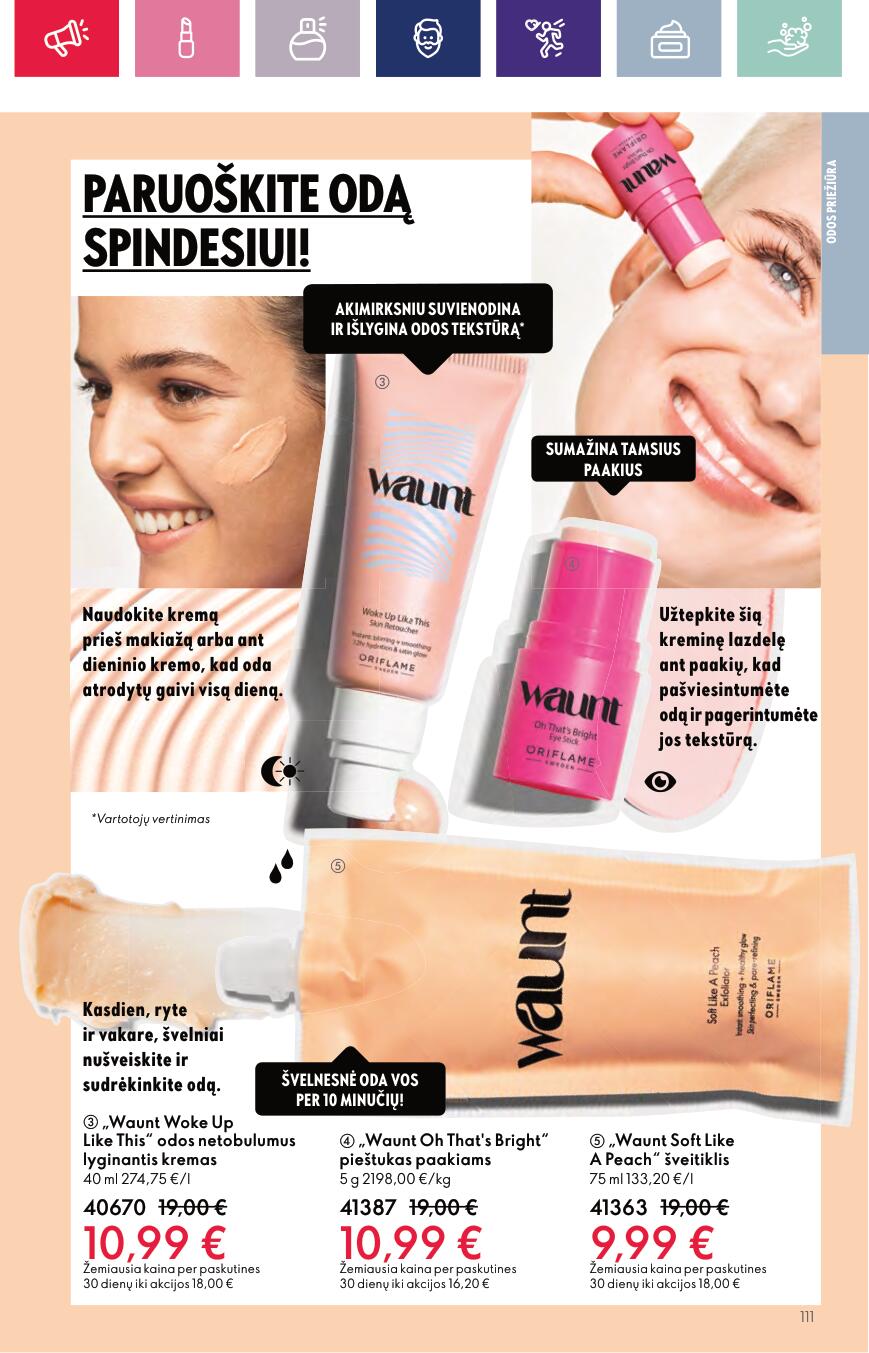 ORIFLAME katalogas galioja 2023.09.13 - 2023.10.03