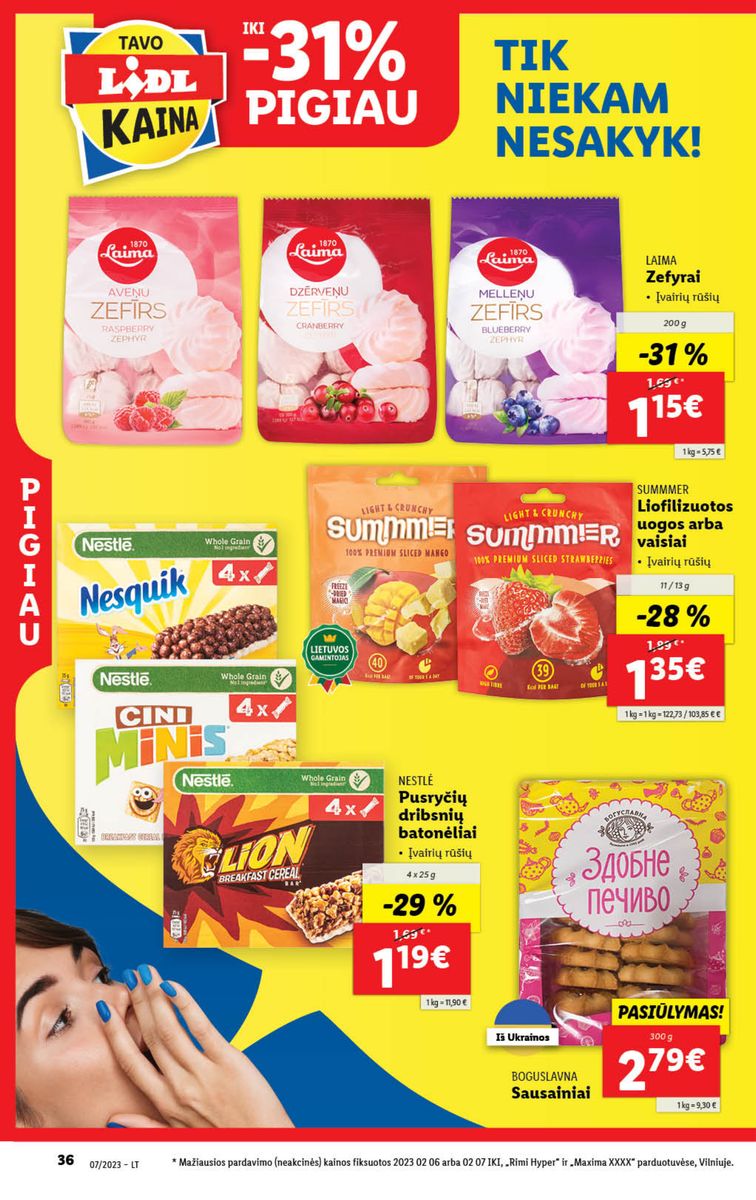 Naujausias LIDL kaininis katalogas 2023.02.13 - 2023.02.19 