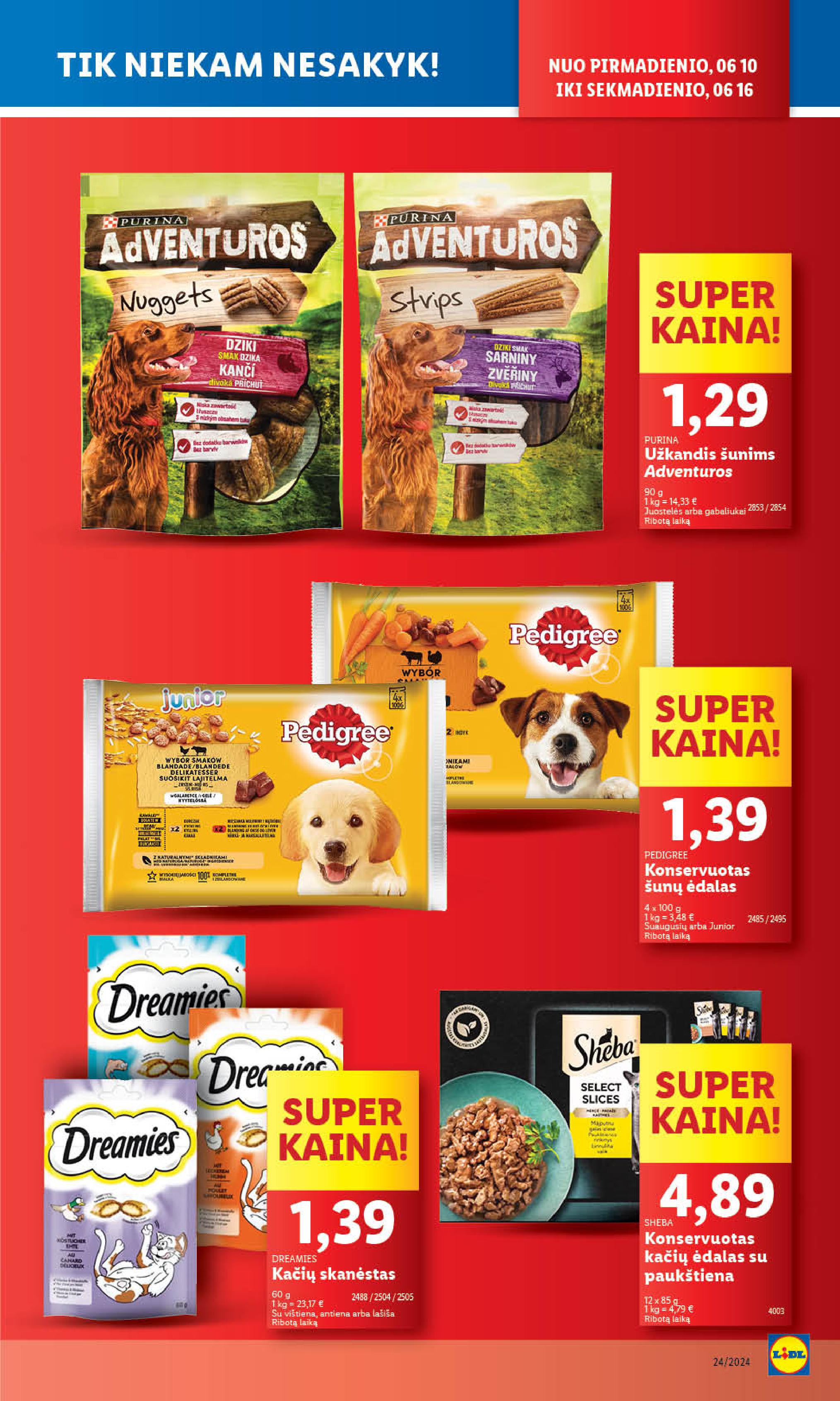 Naujausias LIDL kaininis katalogas 2024.06.10 - 2024.06.16