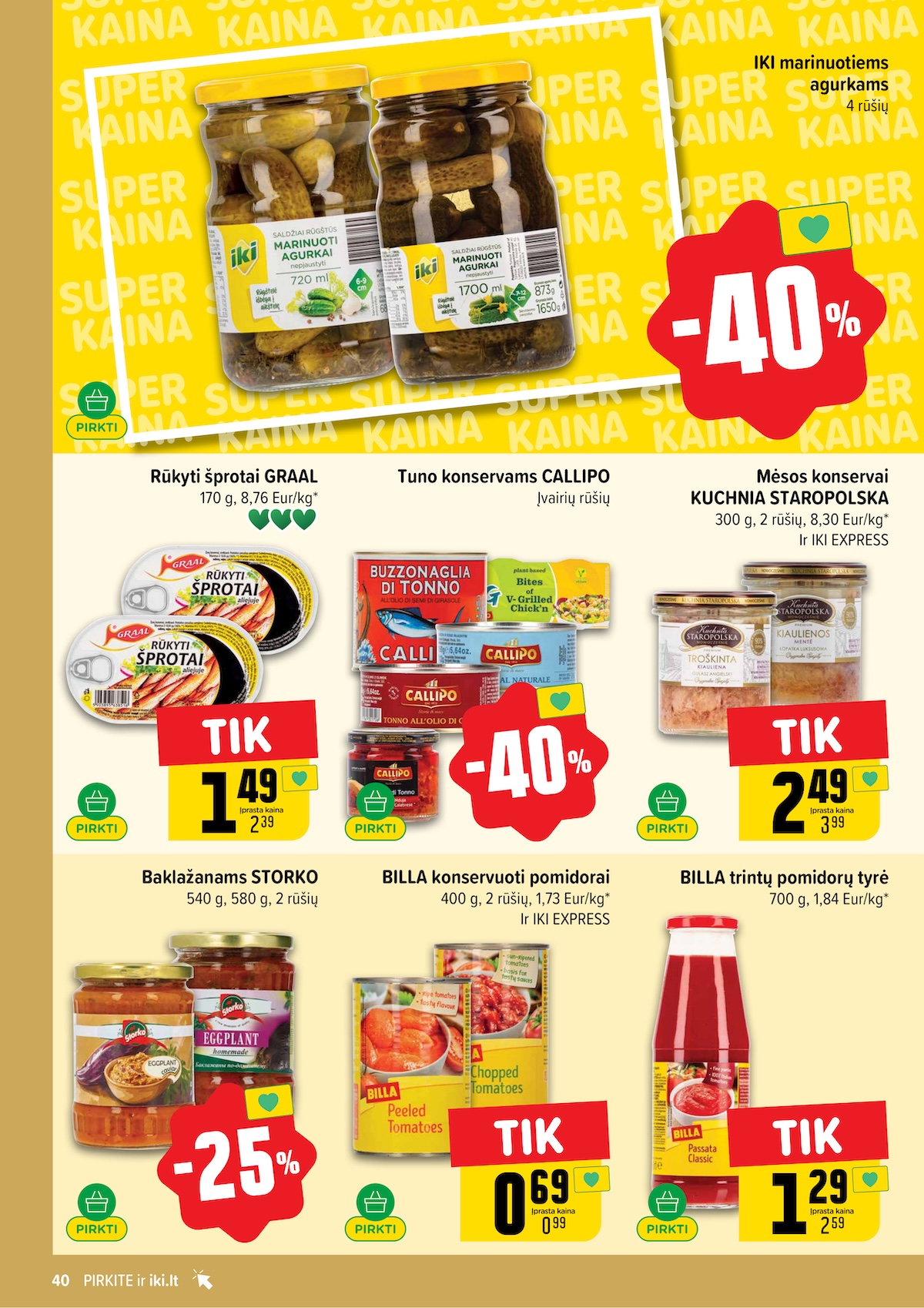 IKI SAVAITĖLĖ akcijų ir nuolaidų leidinys Nr.17 2026.04.20 - 2026.04.26