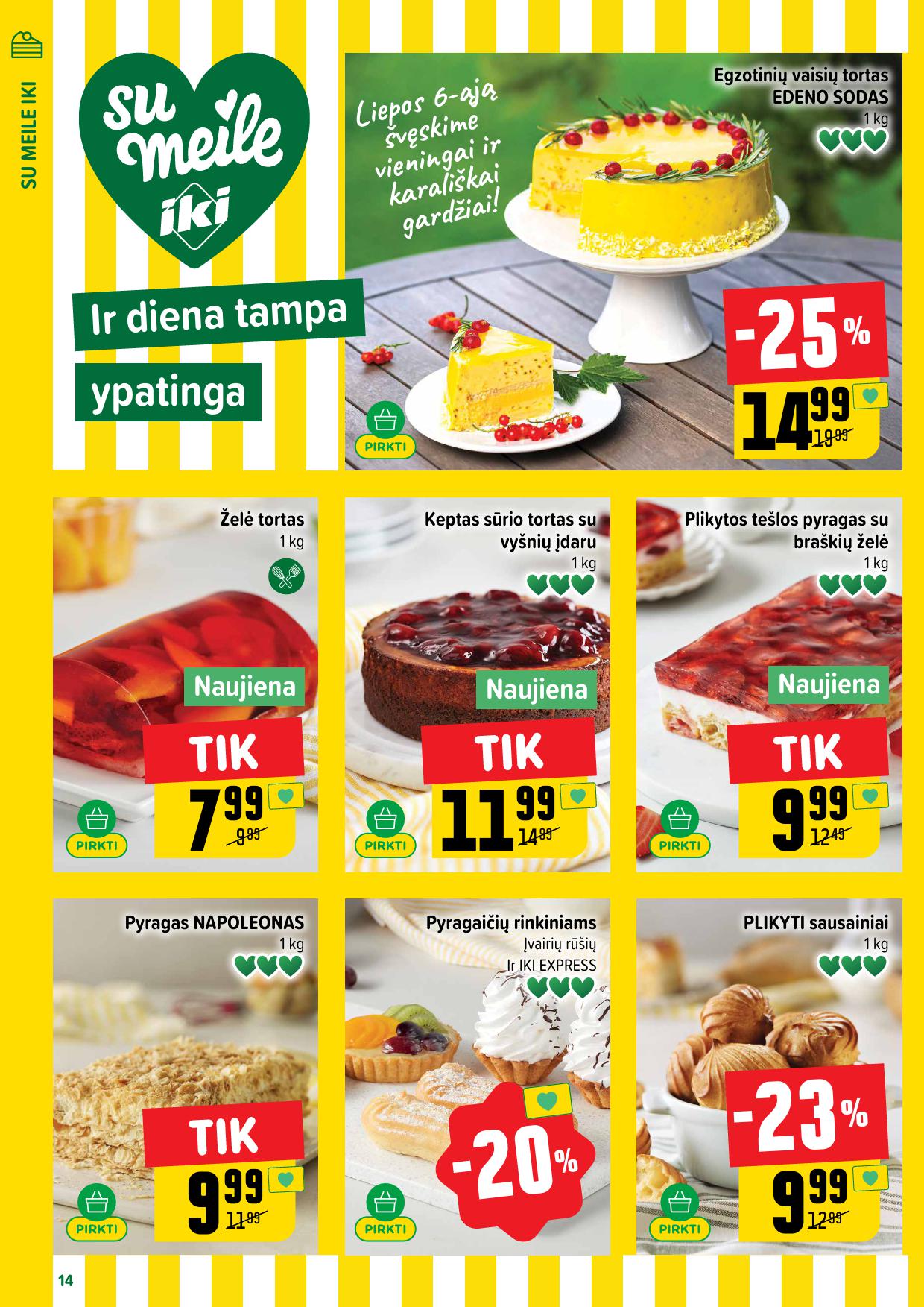 Naujausias IKI kaininis katalogas 2025.06.30 - 2025.07.06
