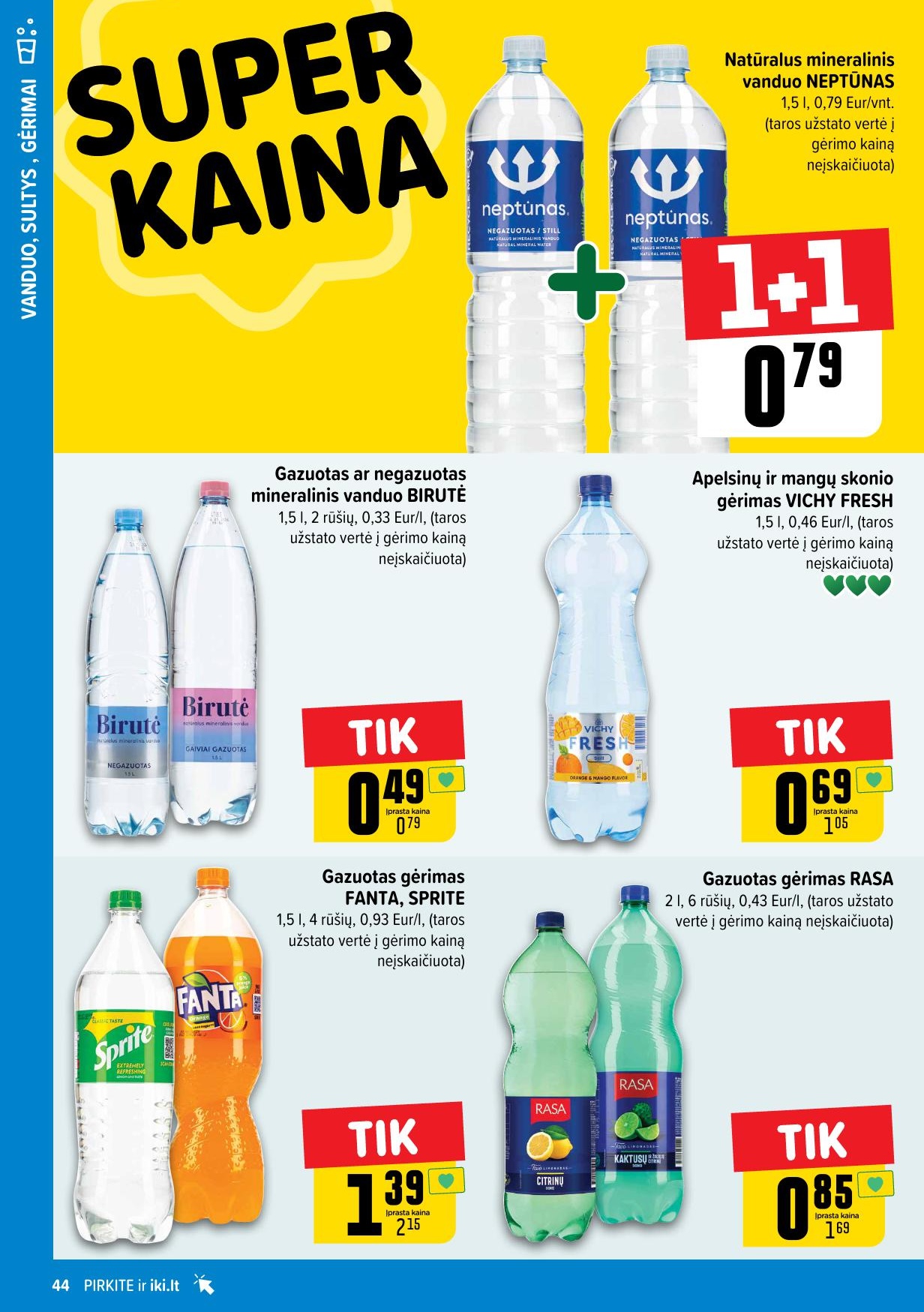 Naujausias IKI kaininis katalogas 2024.07.22 - 2024.07.28