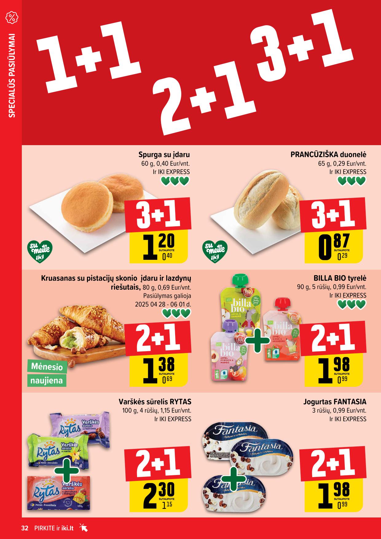 Naujausias IKI kaininis katalogas 2025.05.26 - 2025.06.01