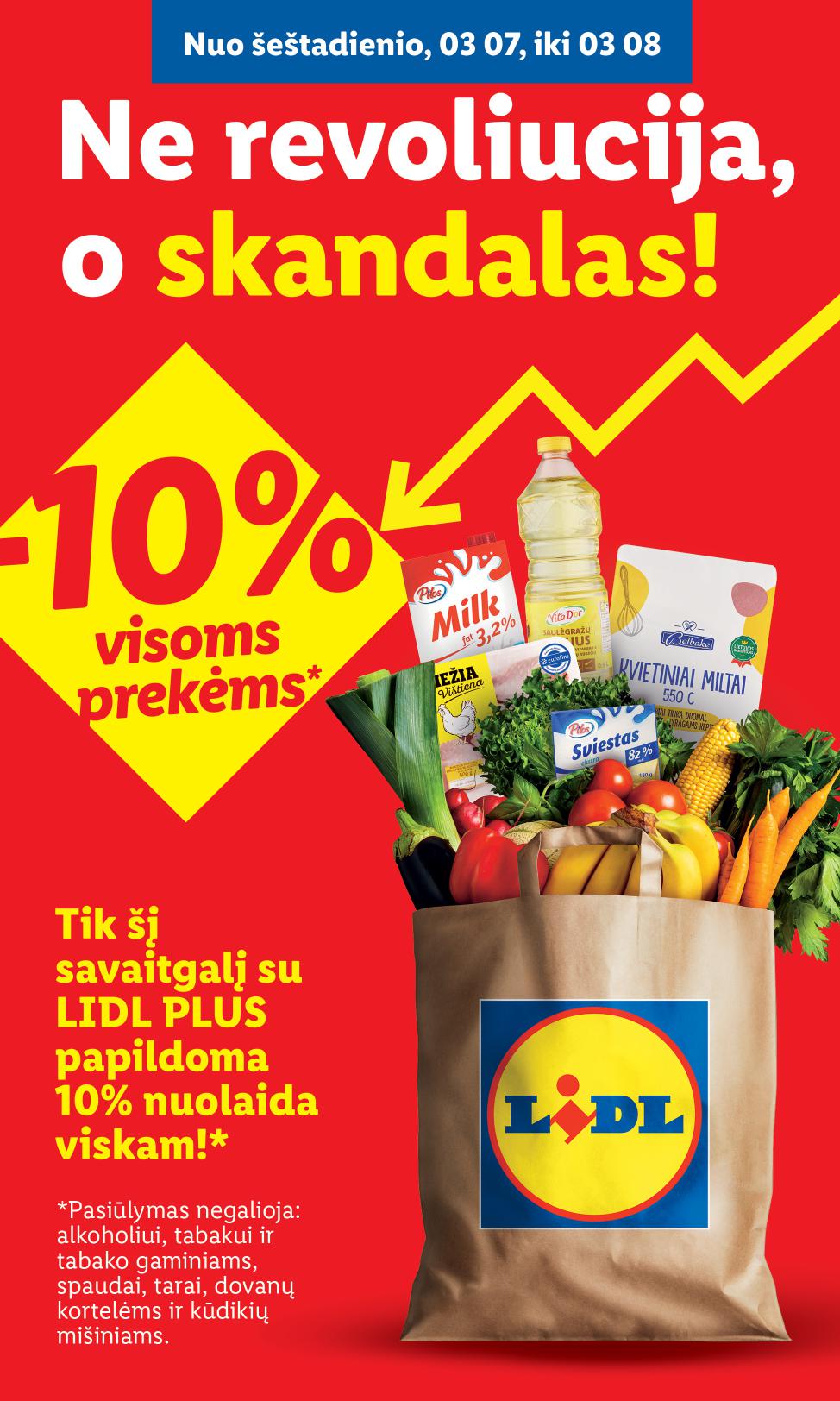 LIDL akcijų ir nuolaidų leidinys 2026.03.02 - 2026.03.08