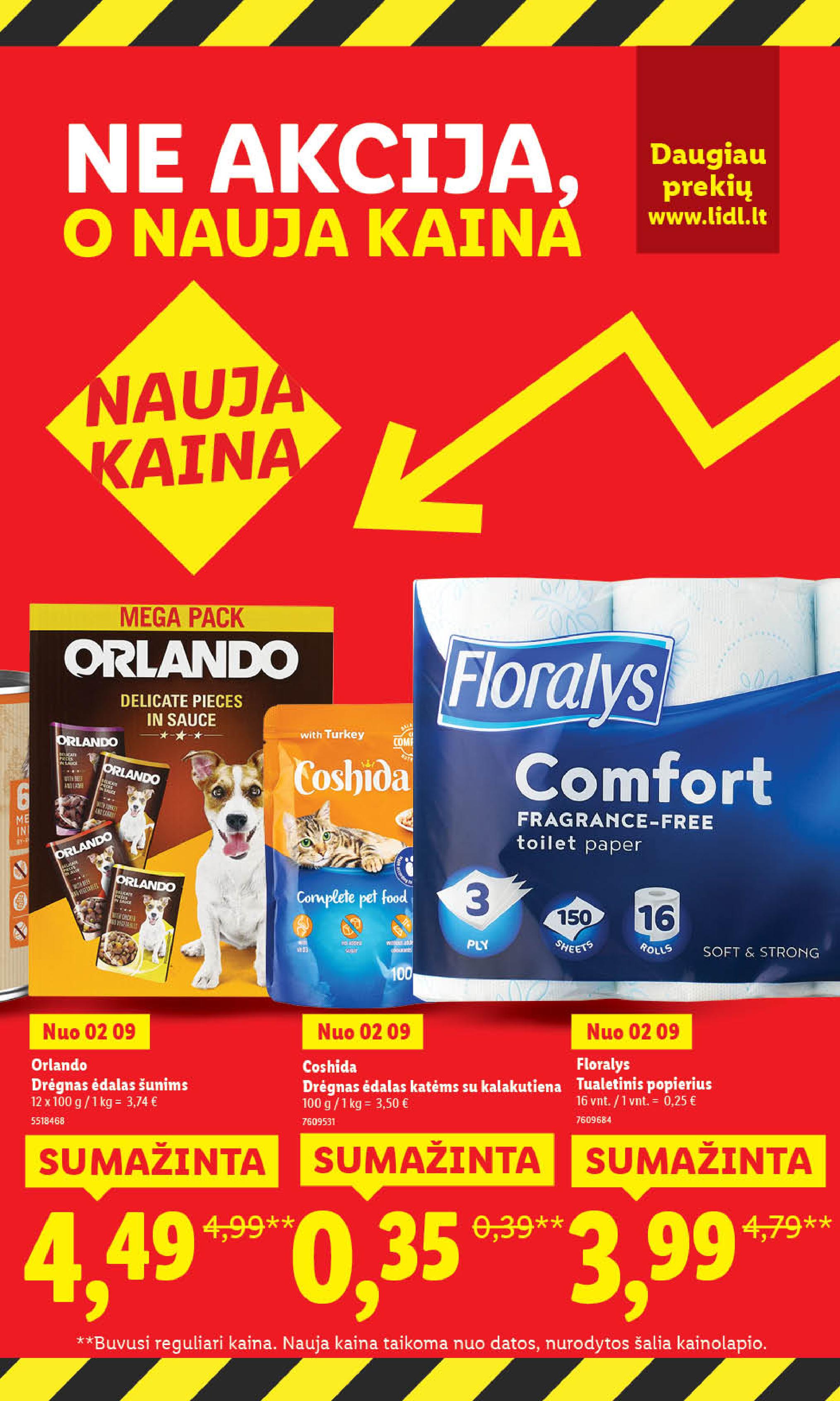 Naujausias LIDL kaininis katalogas 2026.02.09 - 2026.02.15