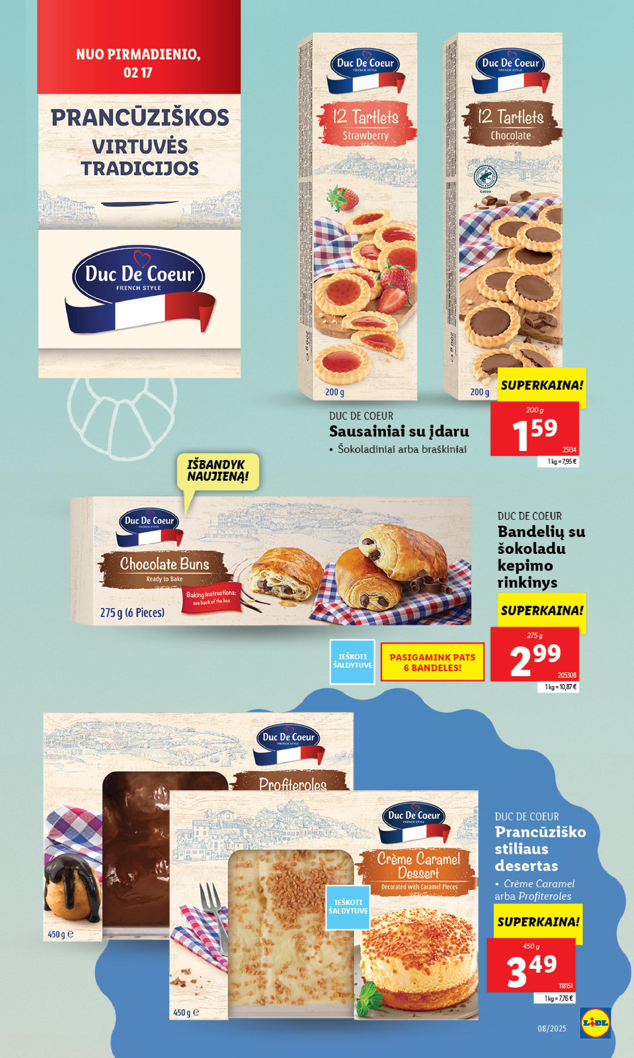 Naujausias LIDL kaininis katalogas 2025.02.17 - 2025.02.23