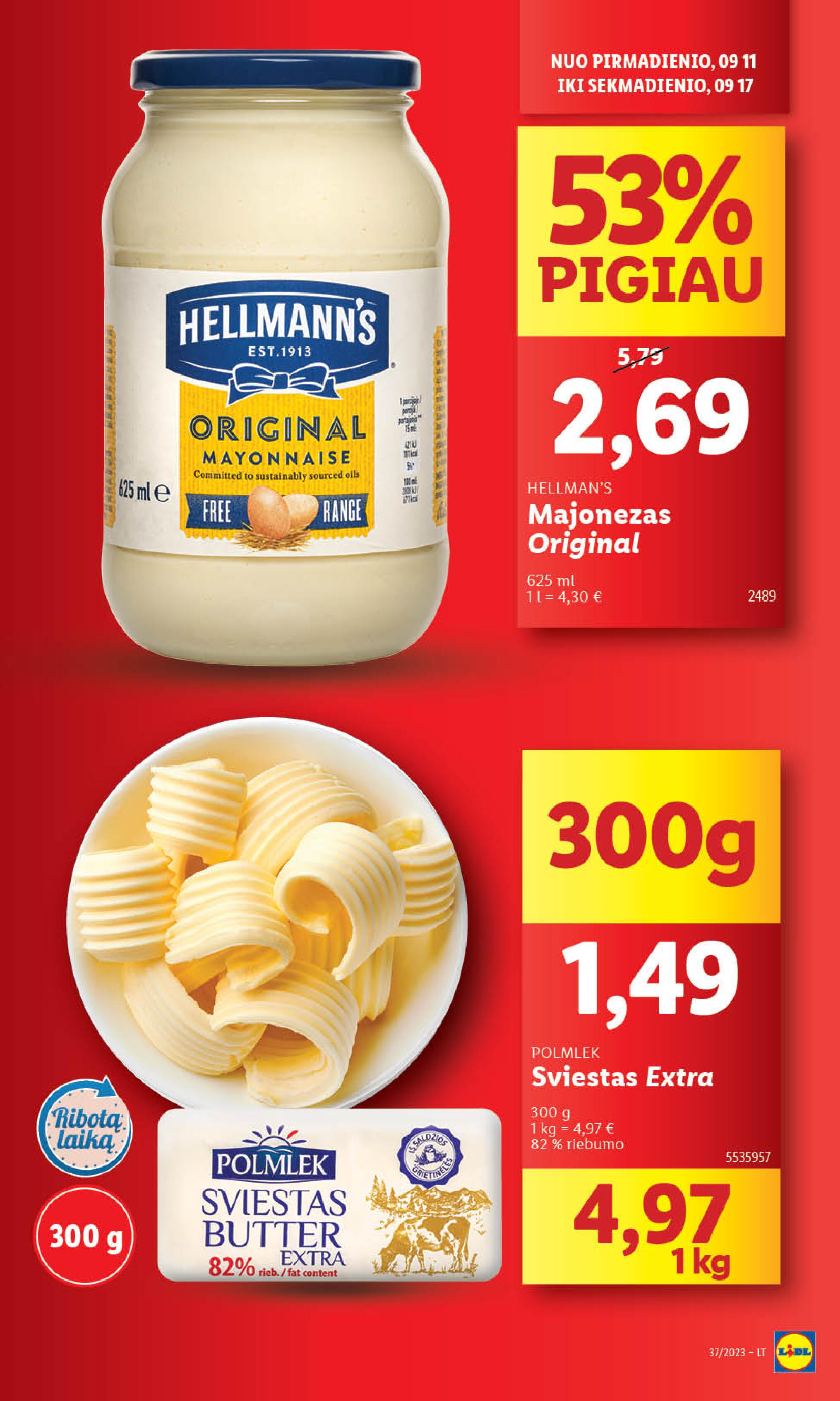 Naujausias LIDL kaininis katalogas 2023.09.11 - 2023.09.17
