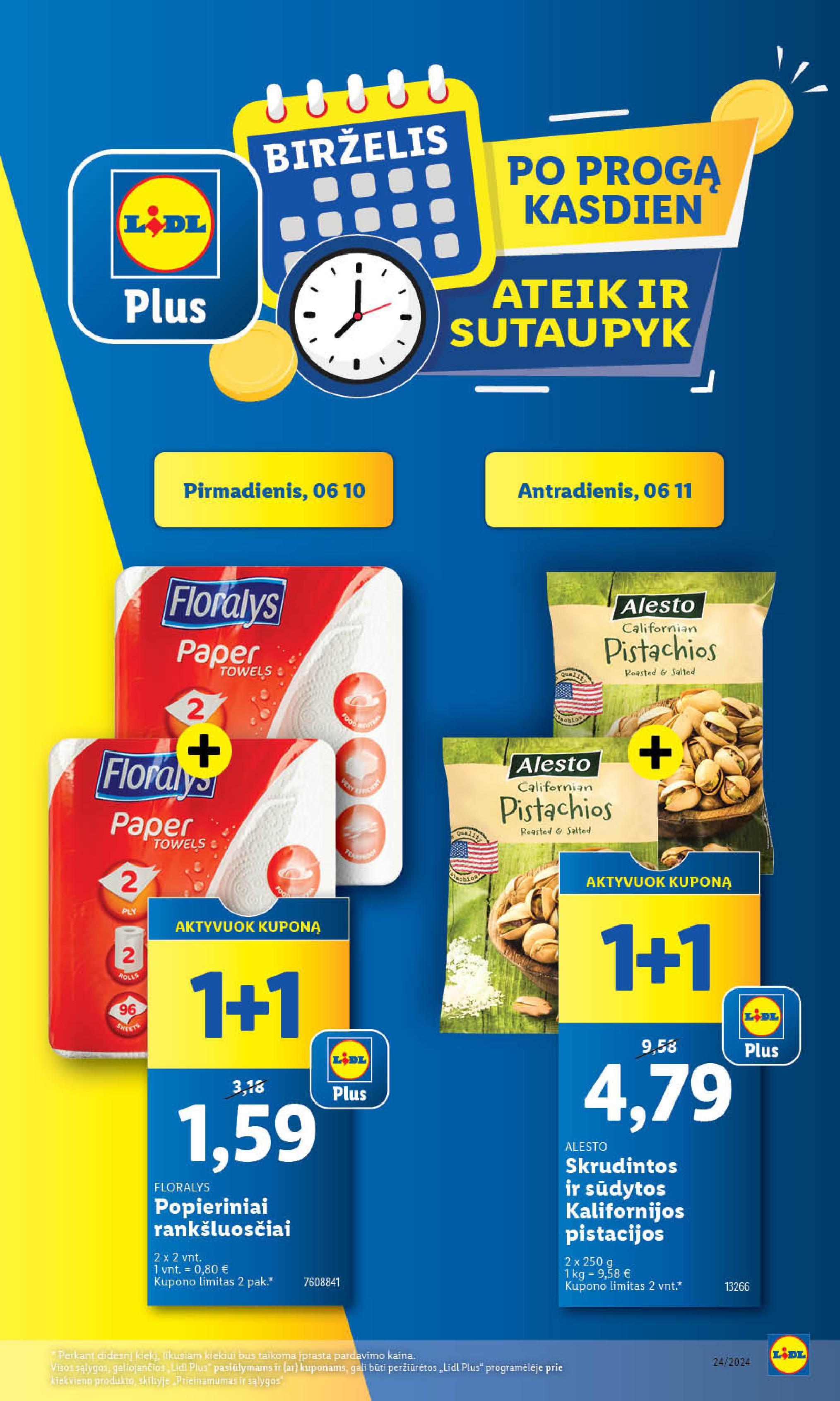 Naujausias LIDL kaininis katalogas 2024.06.10 - 2024.06.16