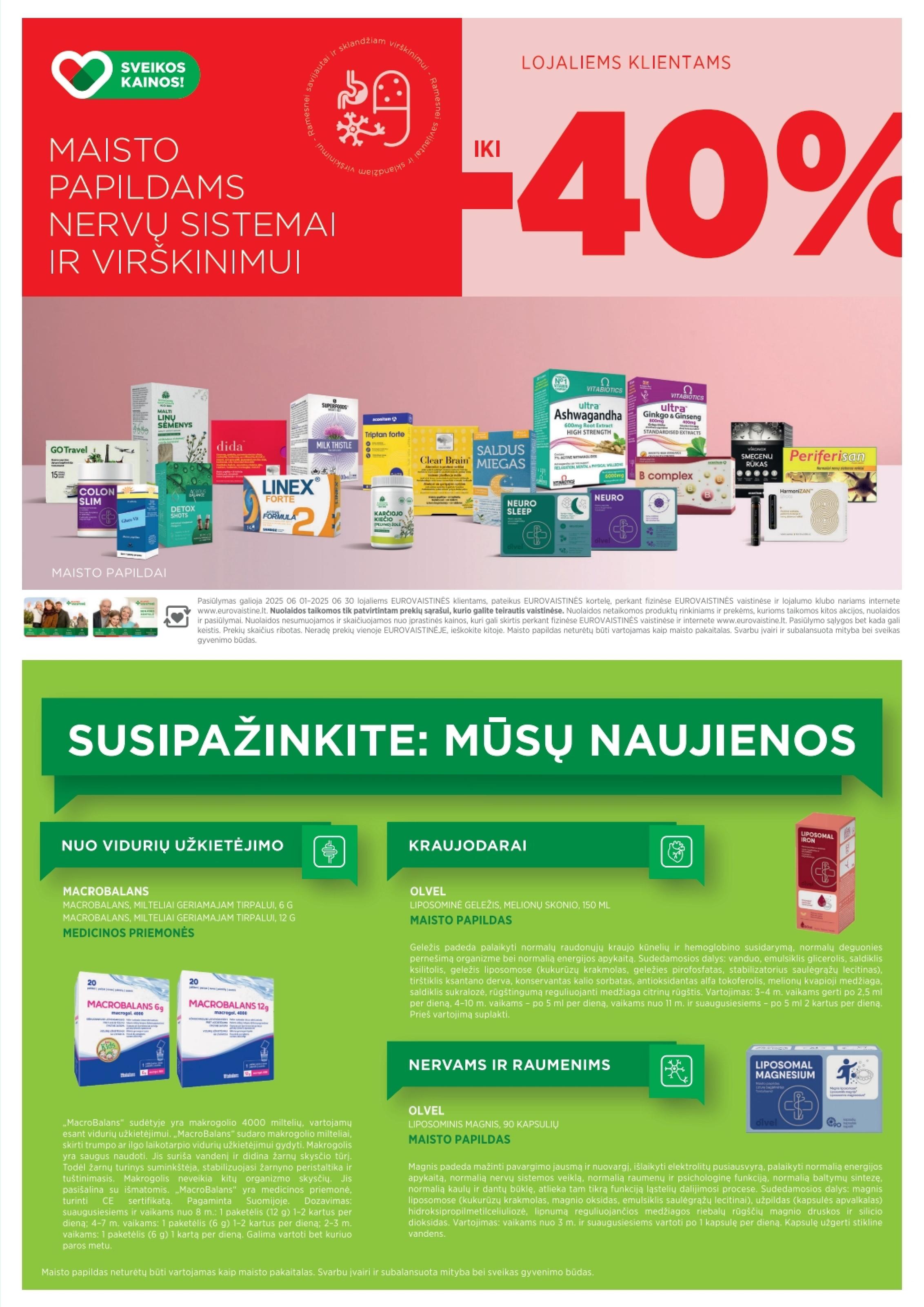 Naujas EUROVAISTINĖS leidinys nuo 2025.06.01 iki 2025.06.30