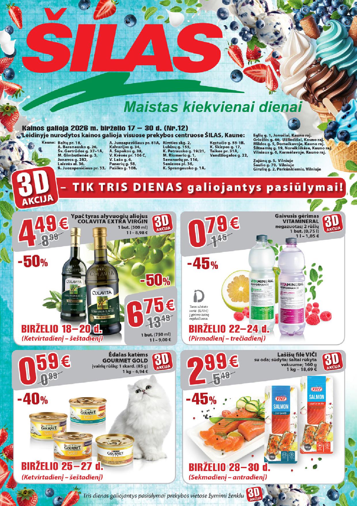 Naujas ŠILAS leidinys Nr.12 nuo 2026.05.17 iki 2026.06.30