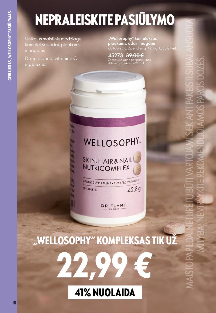 Naujas ORIFLAME katalogas galioja 2026.04.22 - 2026.05.12