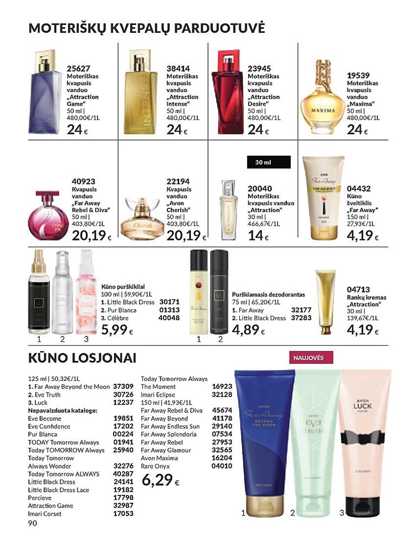 AVON katalogas galioja 2023.09.01 - 2023.09.30
