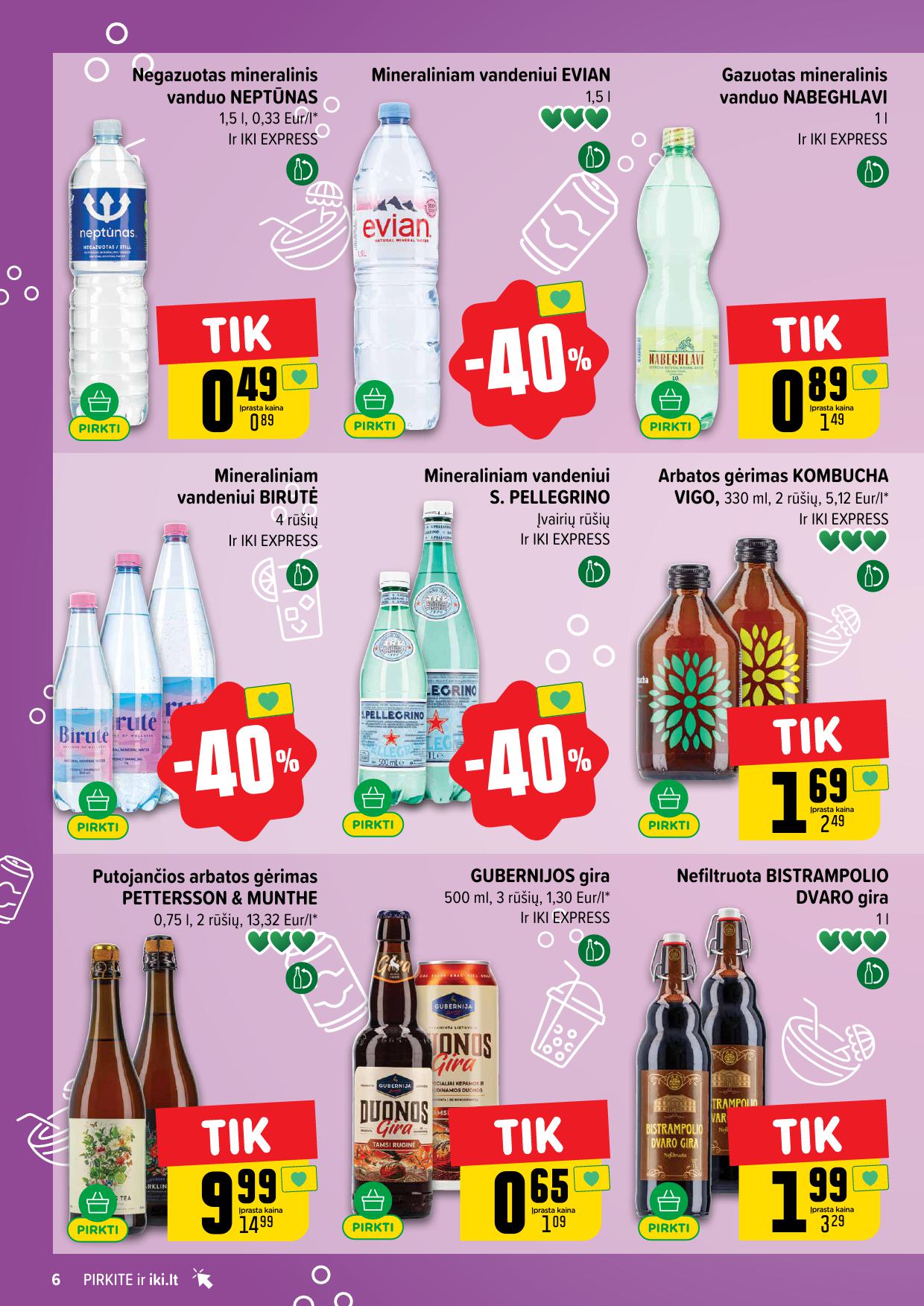 Naujausias IKI kaininis katalogas 2026.06.15 - 2026.06.21