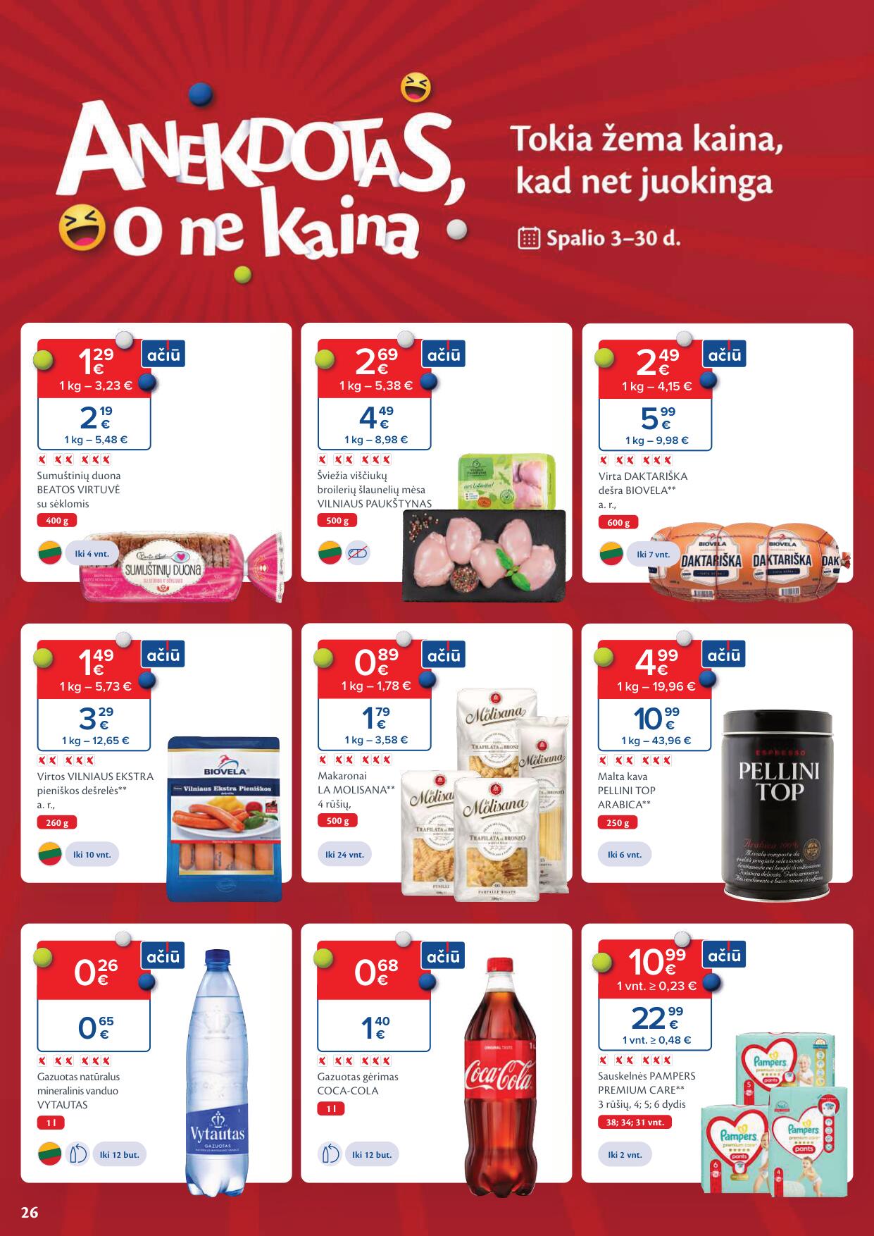 Naujausias MAXIMA kaininis katalogas 2023.10.17 - 2023.10.23