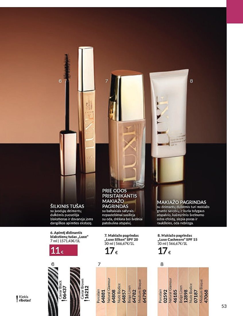 AVON katalogas galioja 2023.09.01 - 2023.09.30