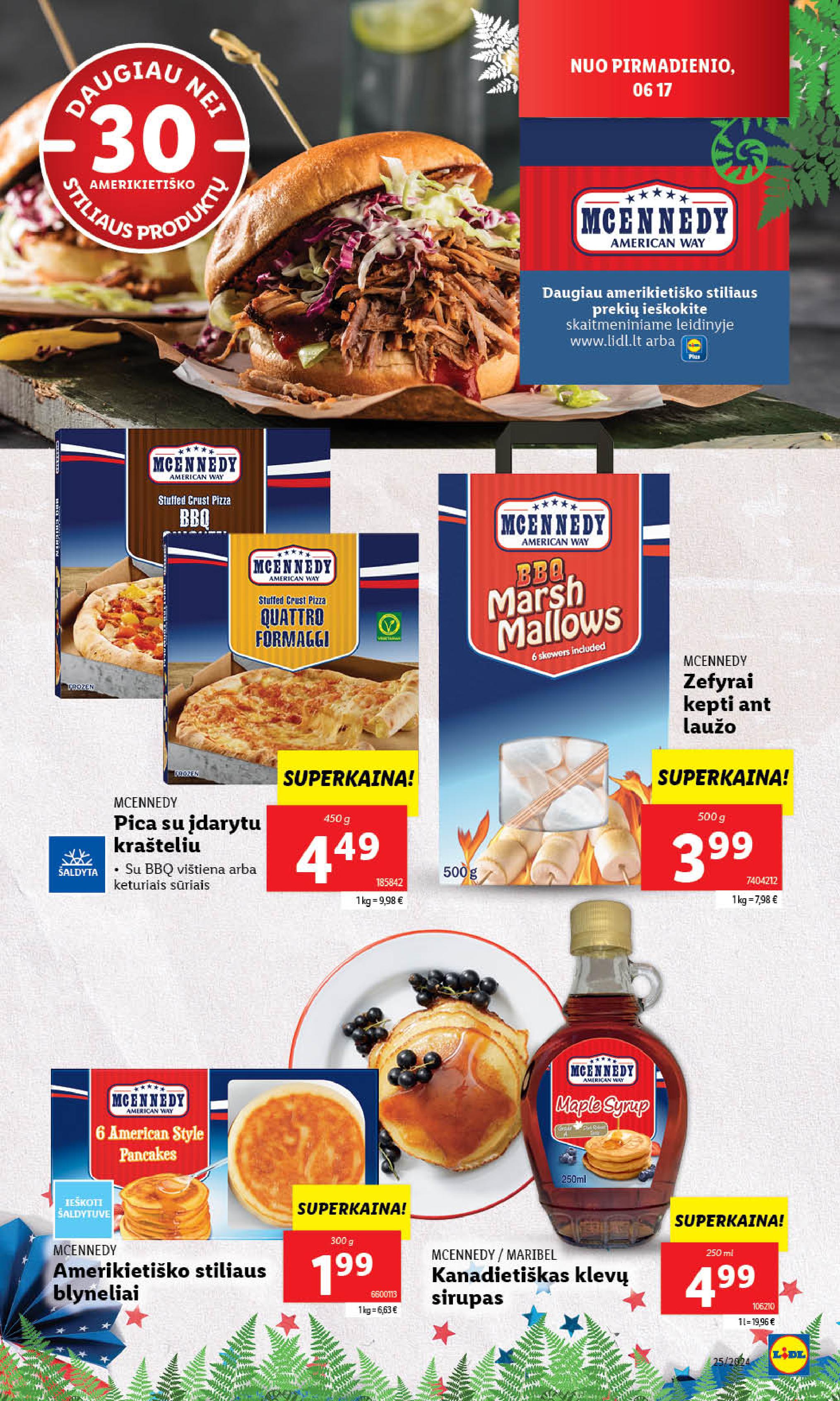 Naujausias LIDL kaininis katalogas 2024.06.17 - 2024.06.23