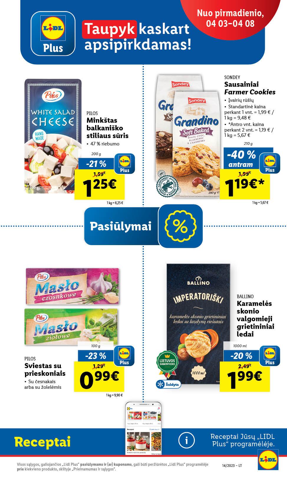 Naujausias LIDL kaininis katalogas 2023.04.03 - 2023.04.09