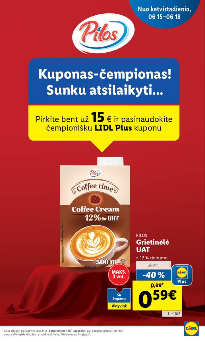 Naujausias LIDL kaininis katalogas 2023.06.12 - 2023.06.18