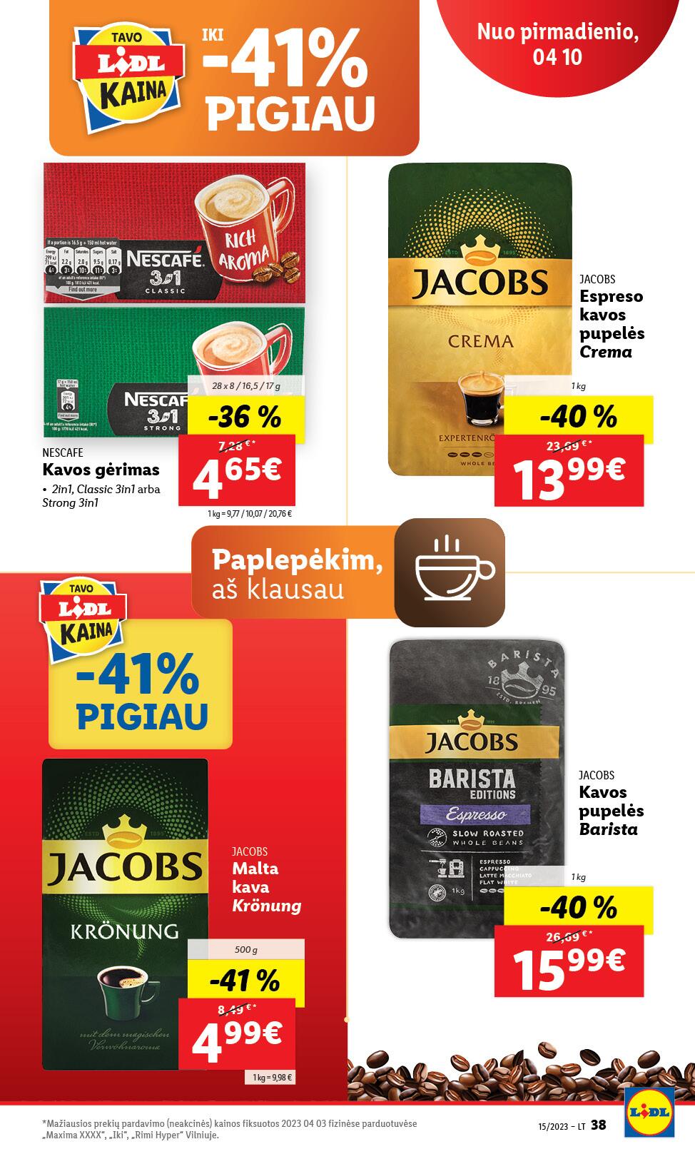 Naujausias LIDL kaininis katalogas 2023.04.10 - 2023.04.16