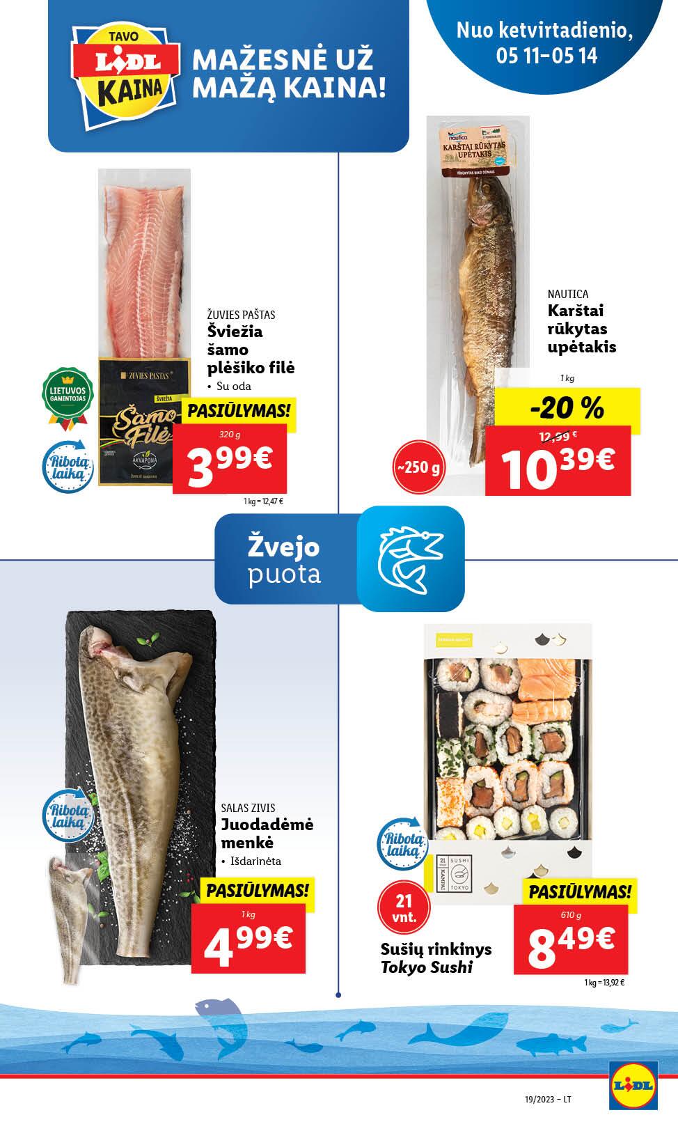 Naujausias LIDL kaininis katalogas 2023.05.08 - 2023.05.14