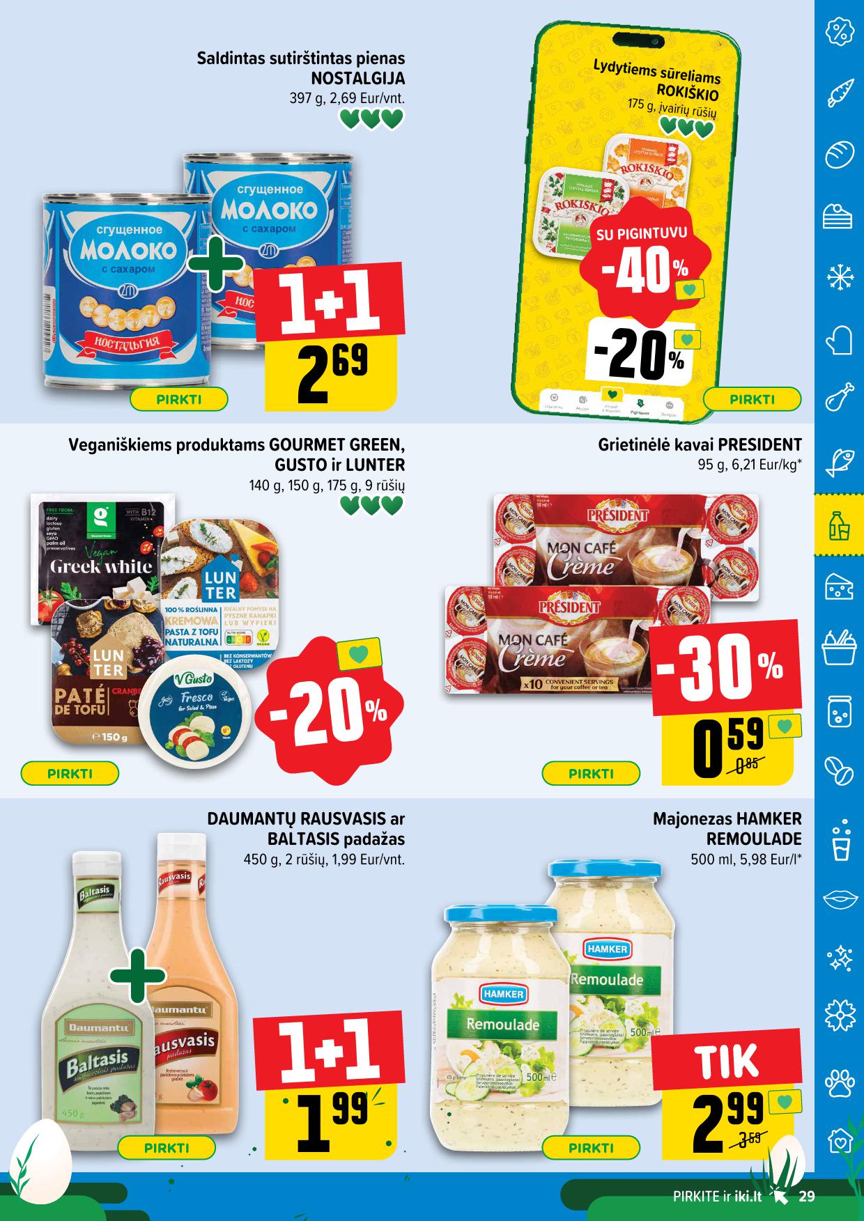 IKI SAVAITĖLĖ akcijų ir nuolaidų leidinys Nr.15 2025.04.07 - 2025.04.13