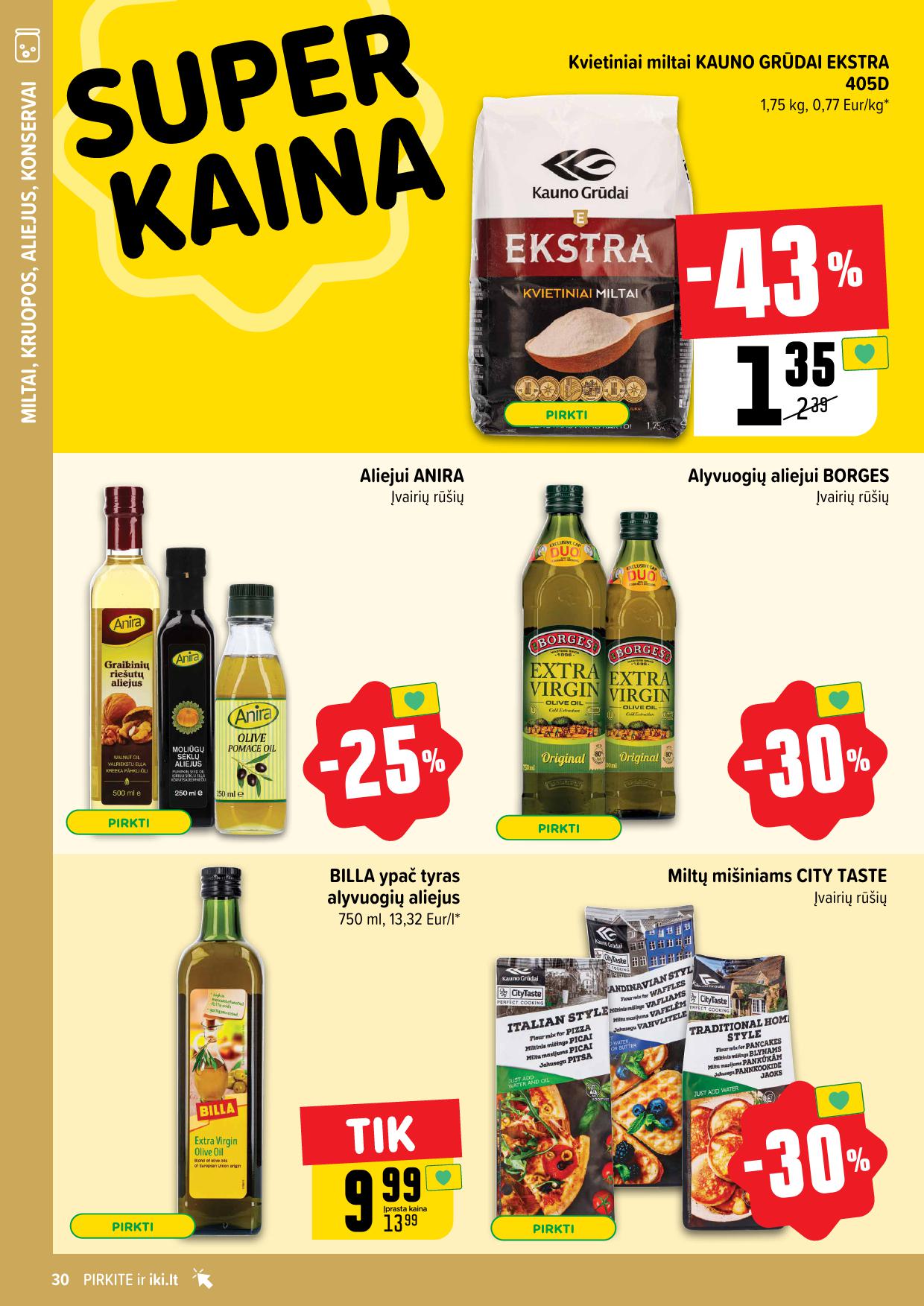 Naujausias IKI kaininis katalogas 2025.01.06 - 2025.01.12