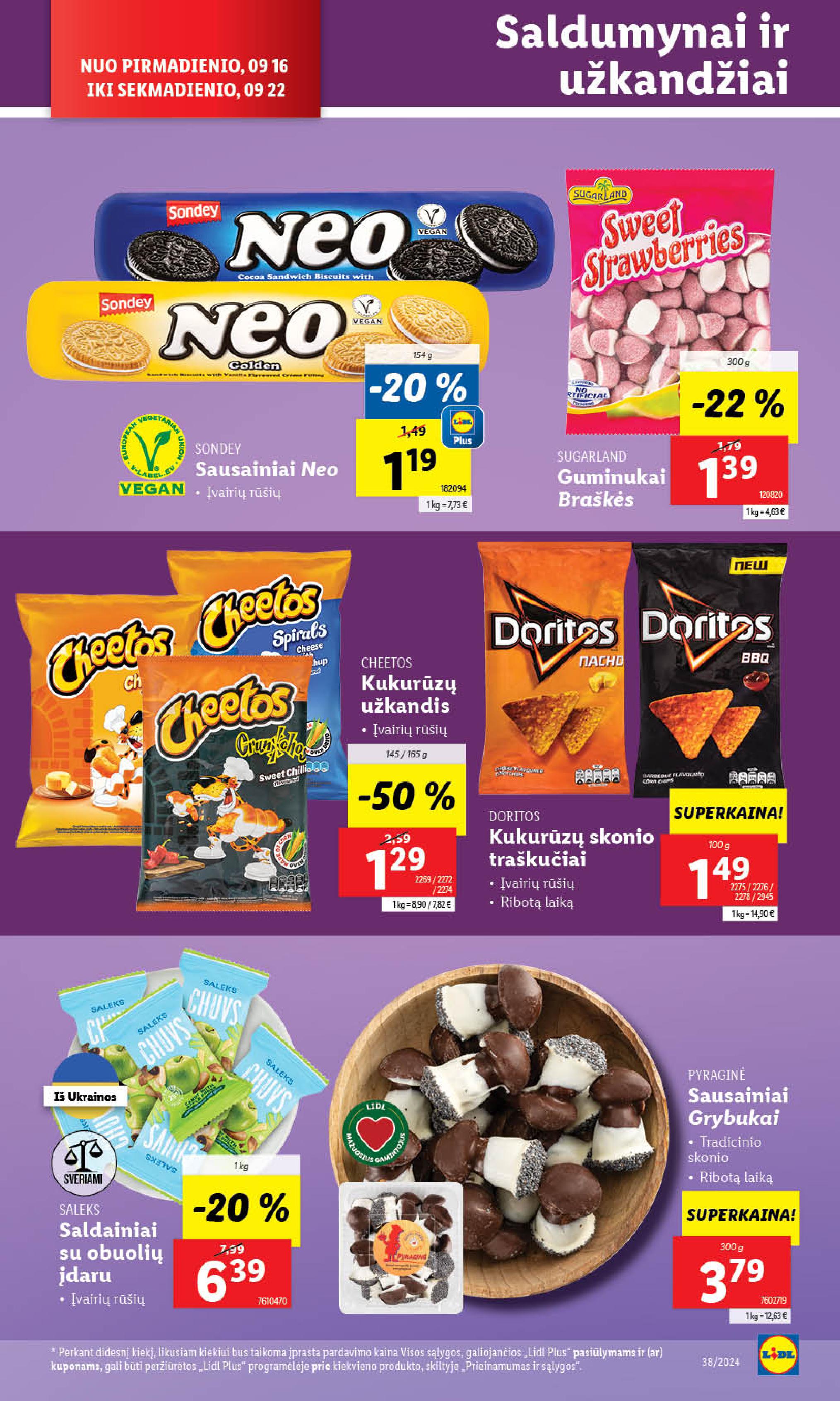 Naujausias LIDL kaininis katalogas 2024.09.16 - 2024.09.22