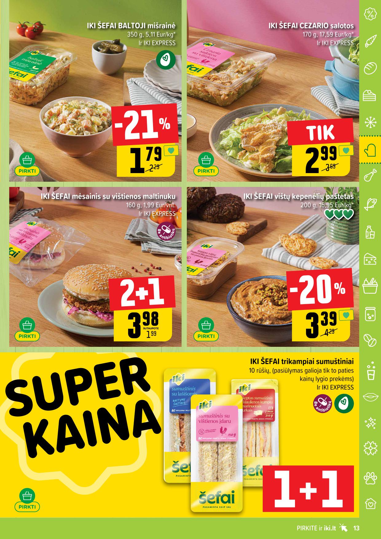 Naujausias IKI kaininis katalogas 2025.07.28 - 2025.08.03