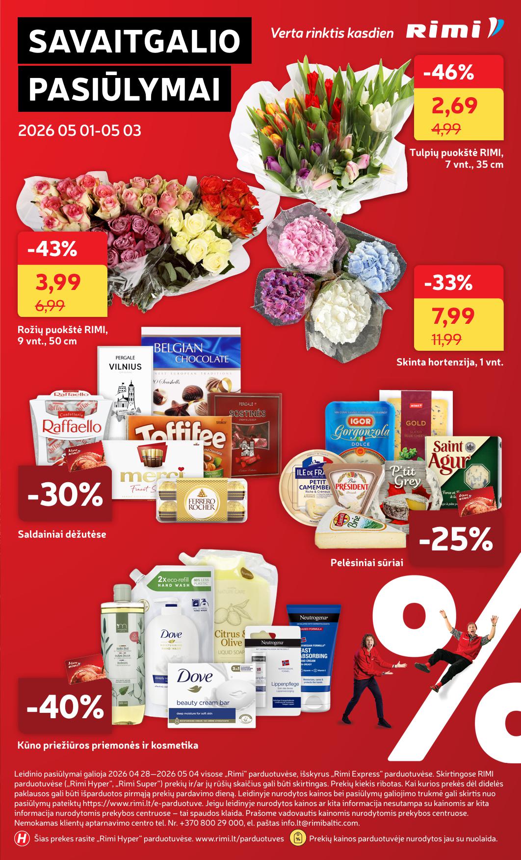 Naujausias RIMI kaininis katalogas 2026.04.28 - 2026.05.04