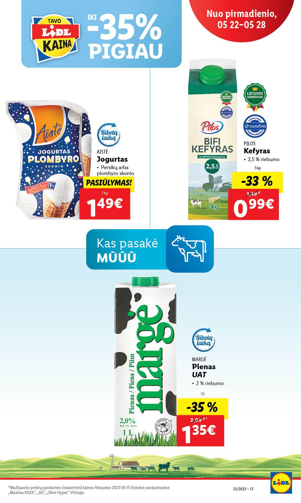 Naujausias LIDL kaininis katalogas 2023.05.22 - 2023.05.28