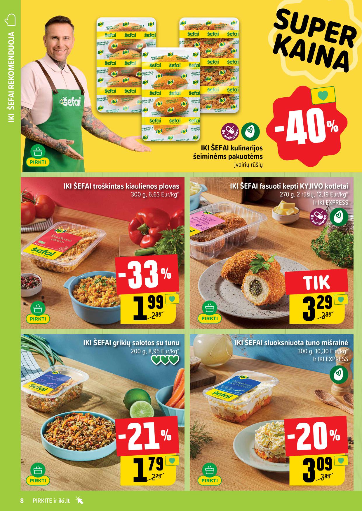 Naujausias IKI kaininis katalogas 2025.07.14 - 2025.07.20