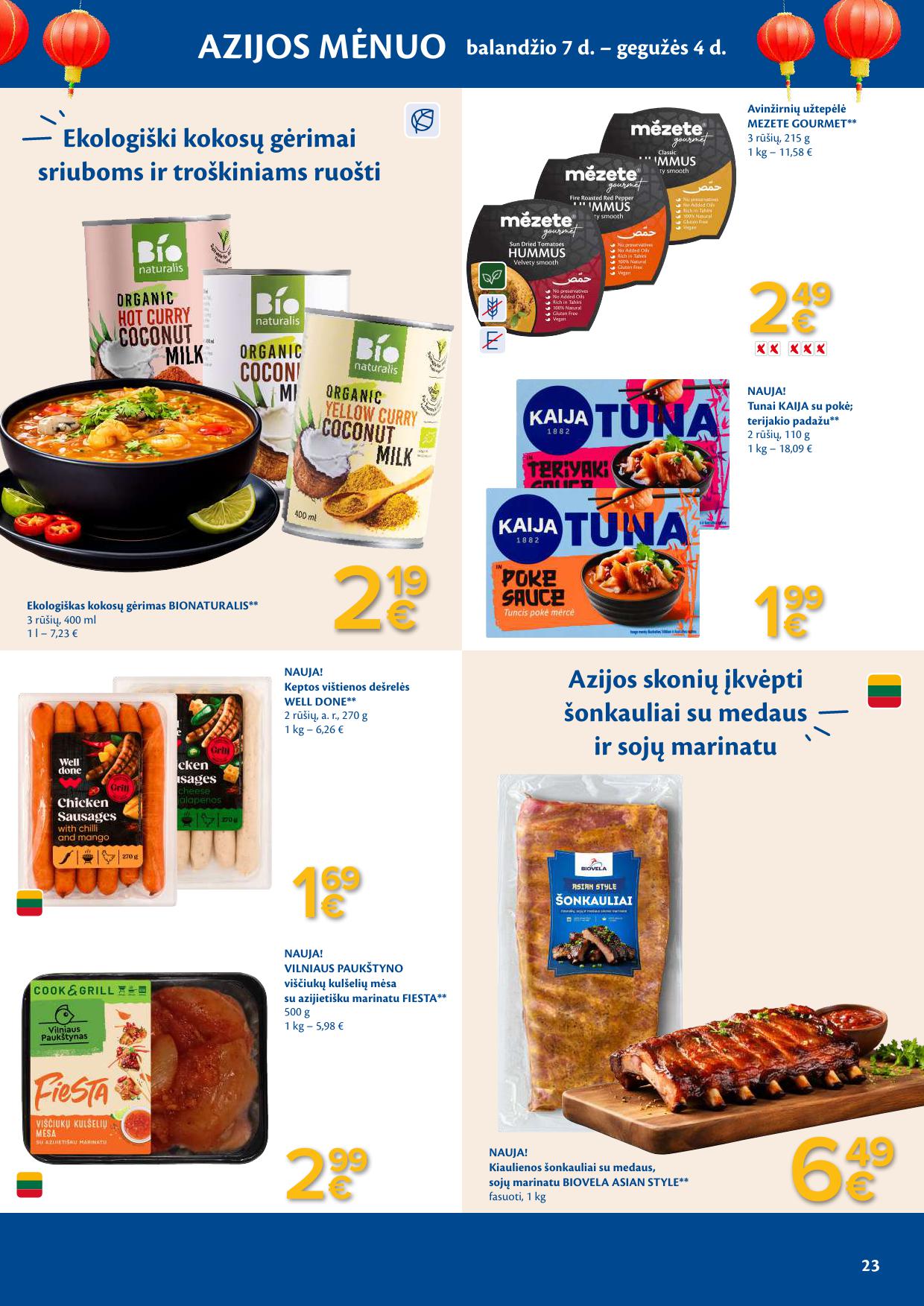 Naujausias MAXIMA kaininis katalogas 2026.04.14 - 2026.04.20