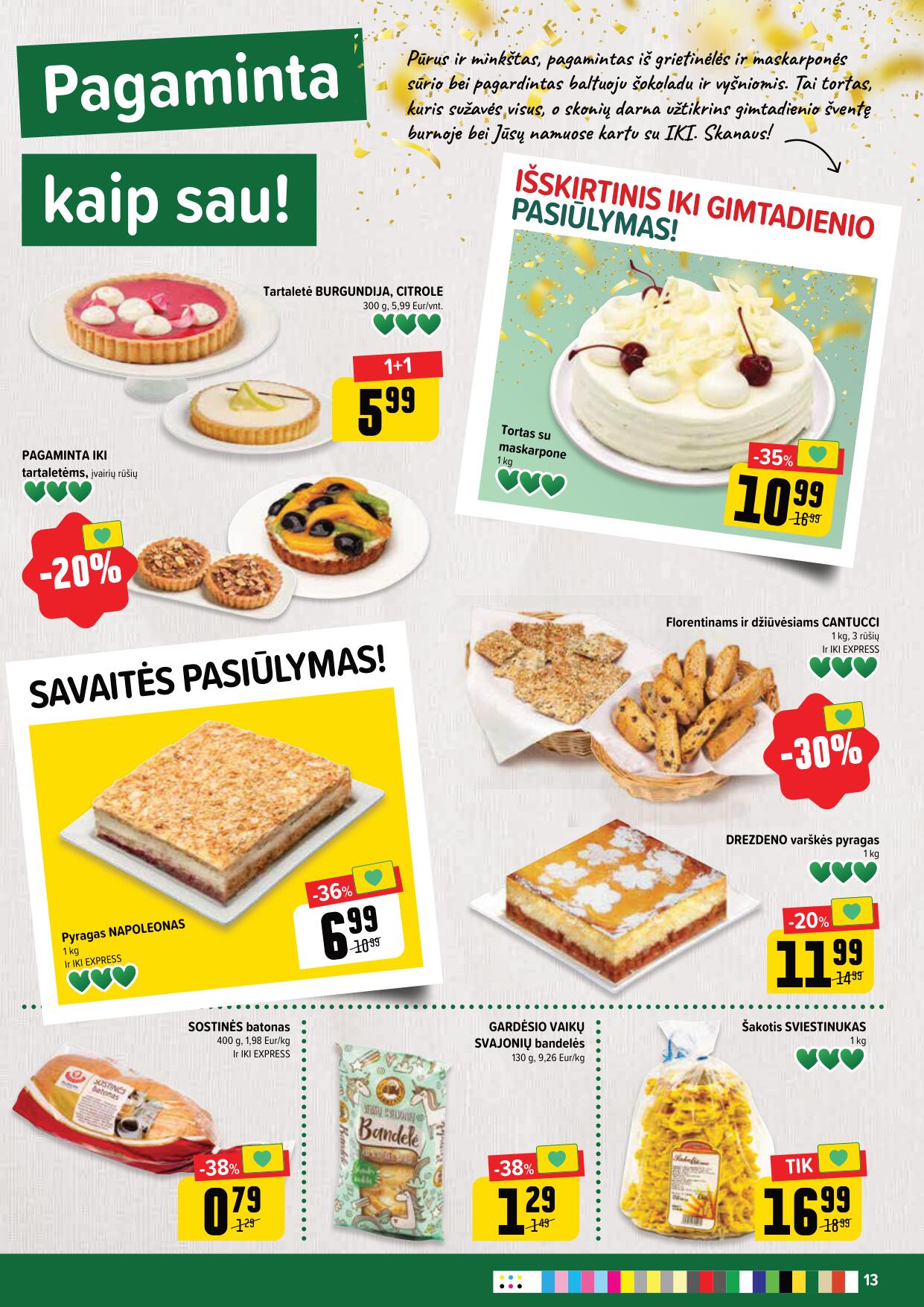 Naujausias IKI kaininis katalogas 2023.10.23 - 2023.10.29