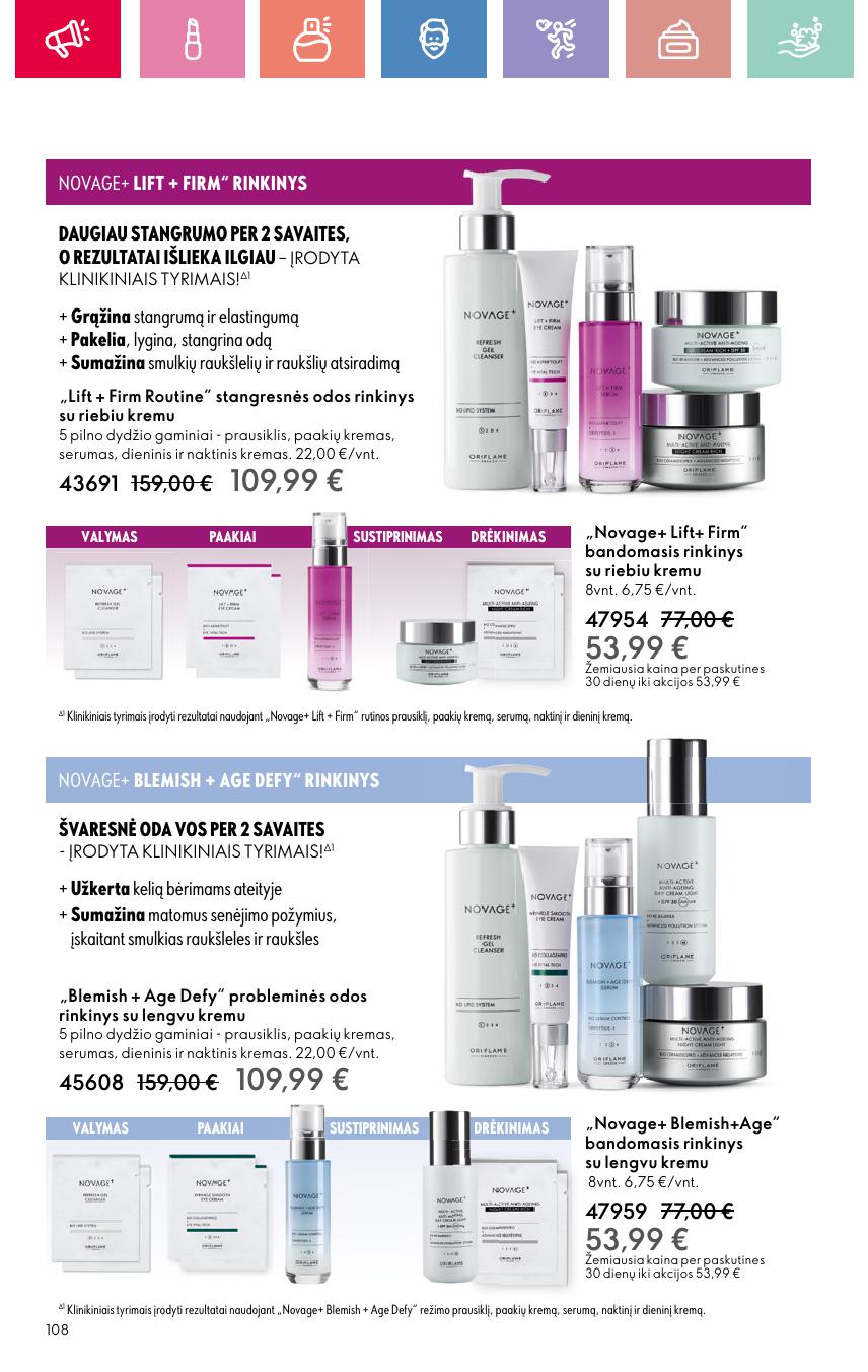 ORIFLAME katalogas galioja 2025.08.03 - 2025.08.23