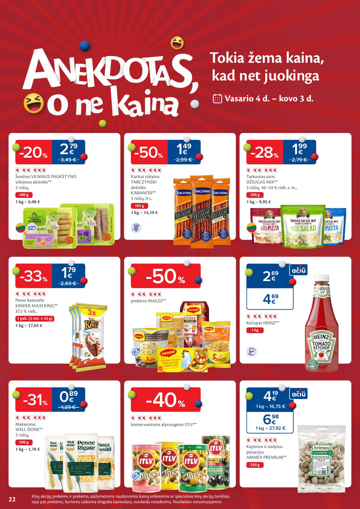 Naujausias MAXIMA kaininis katalogas 2025.02.25 - 2025.03.03