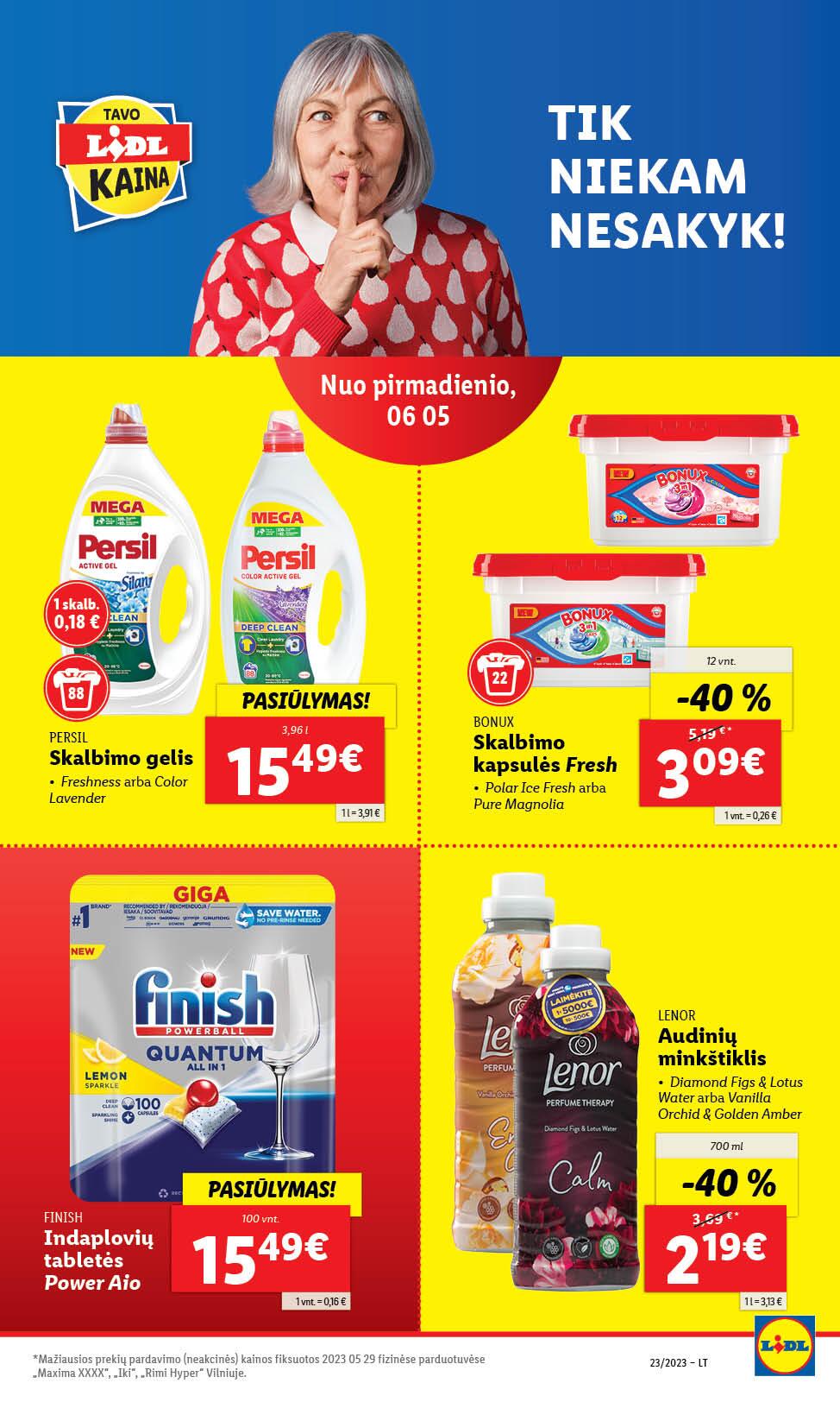 Naujausias LIDL kaininis katalogas 2023.06.05 - 2023.06.11