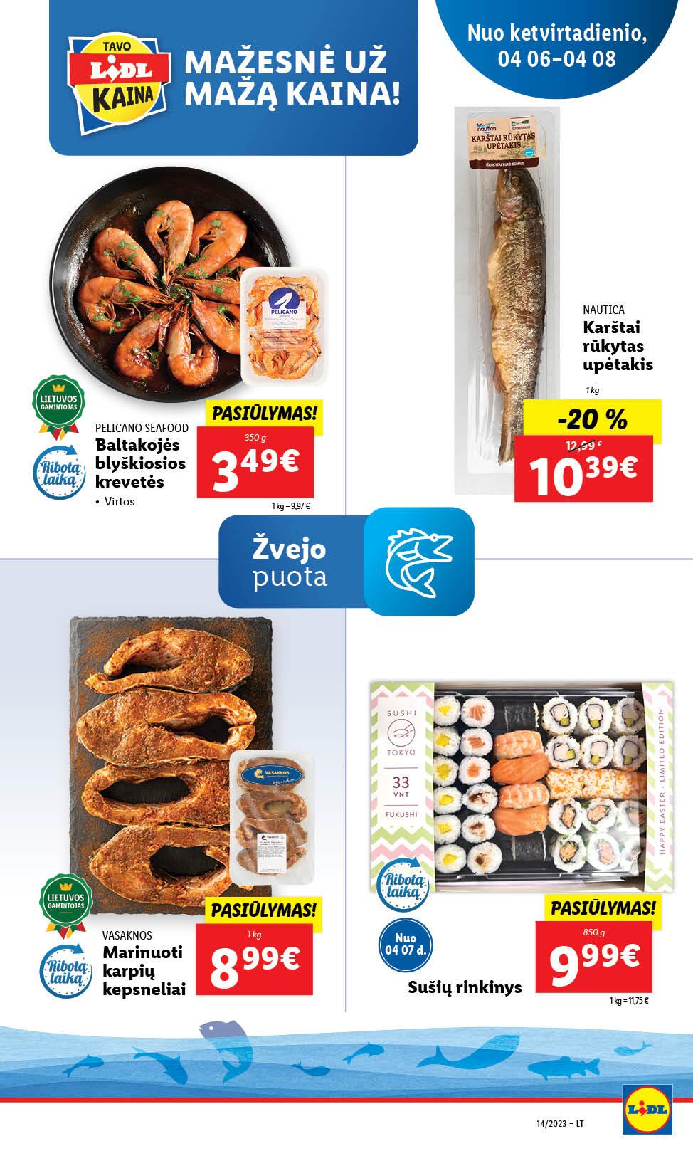 Naujausias LIDL kaininis katalogas 2023.04.03 - 2023.04.09