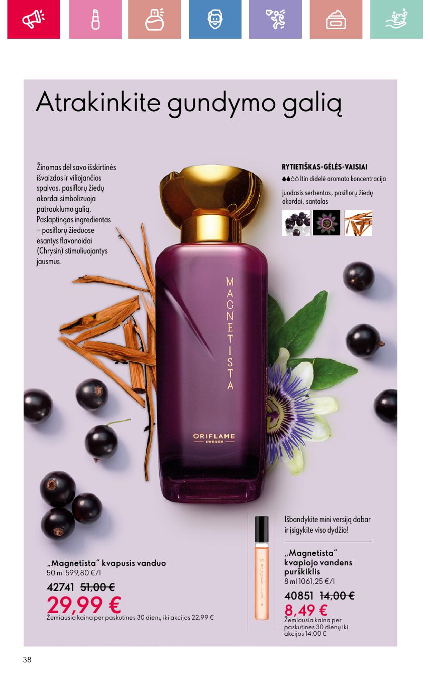 Naujas ORIFLAME katalogas galioja 2025.04.30 - 2025.05.10