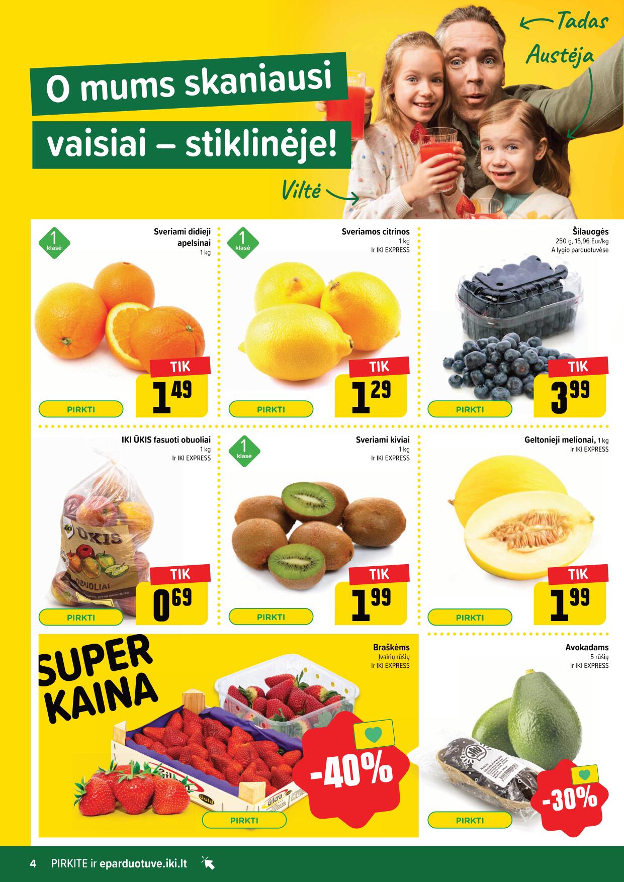 Naujausias IKI kaininis katalogas 2023.04.17 - 2023.04.23