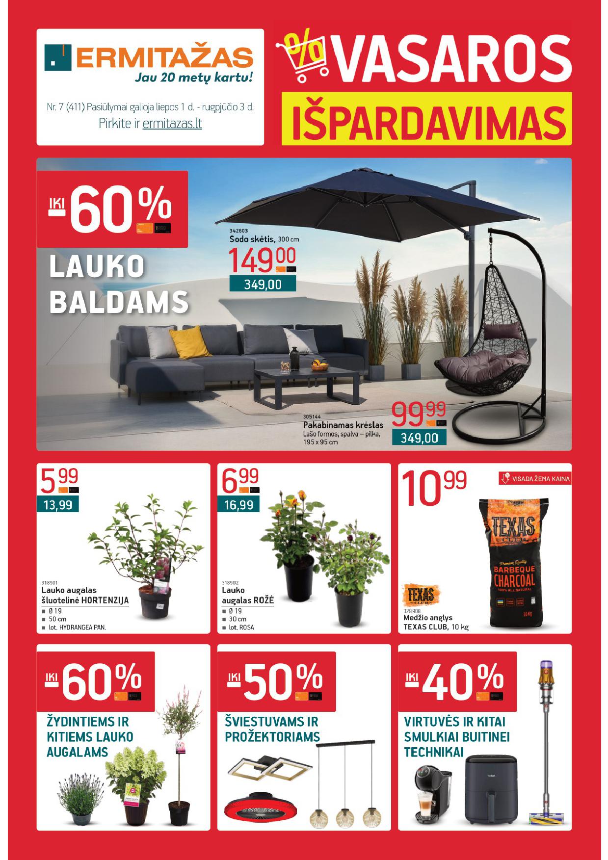 Naujas ERMITAŽAS leidinys nuo 2025.07.01 iki 2025.08.03