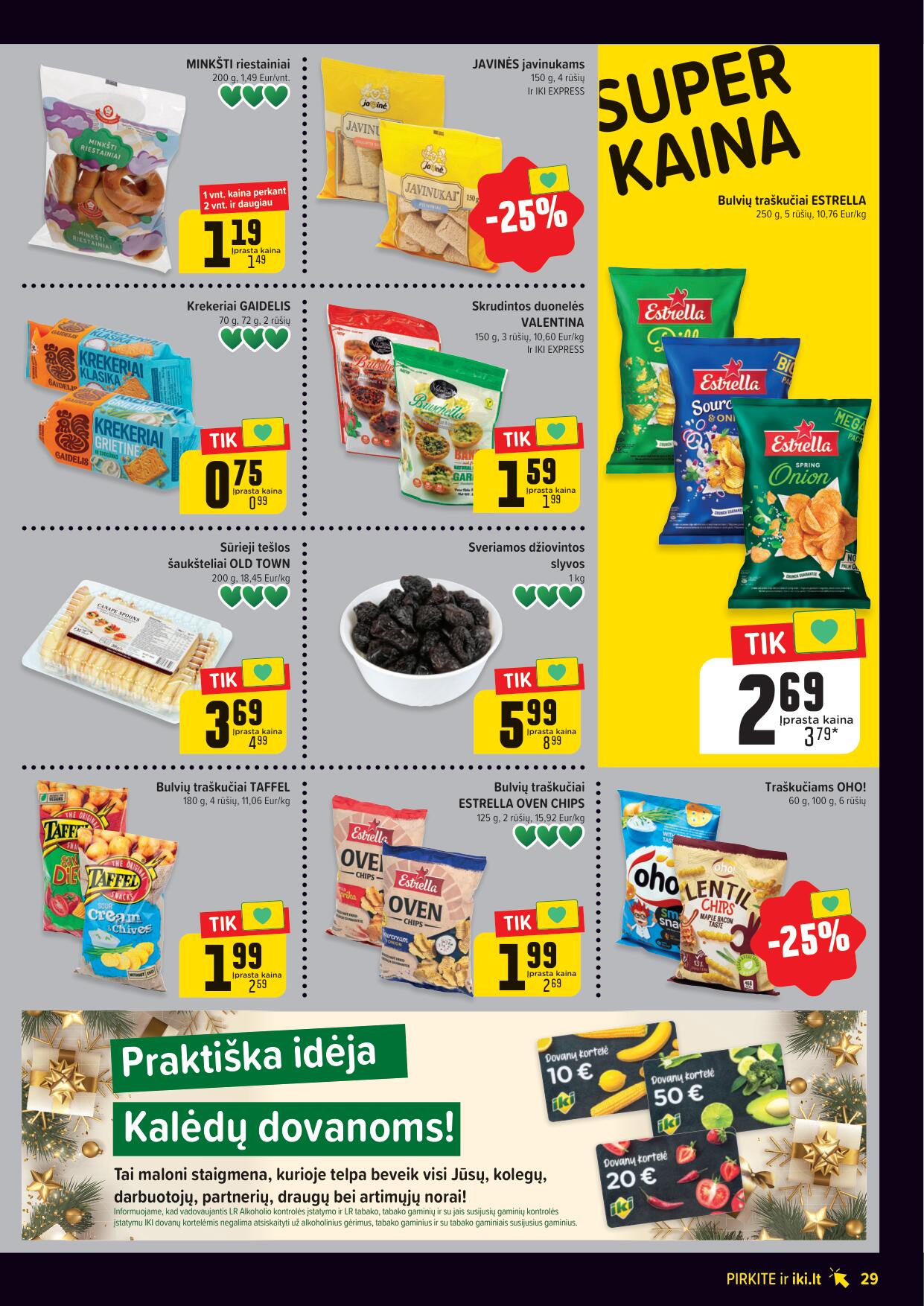 Naujausias IKI kaininis katalogas 2023.11.20 - 2023.11.26