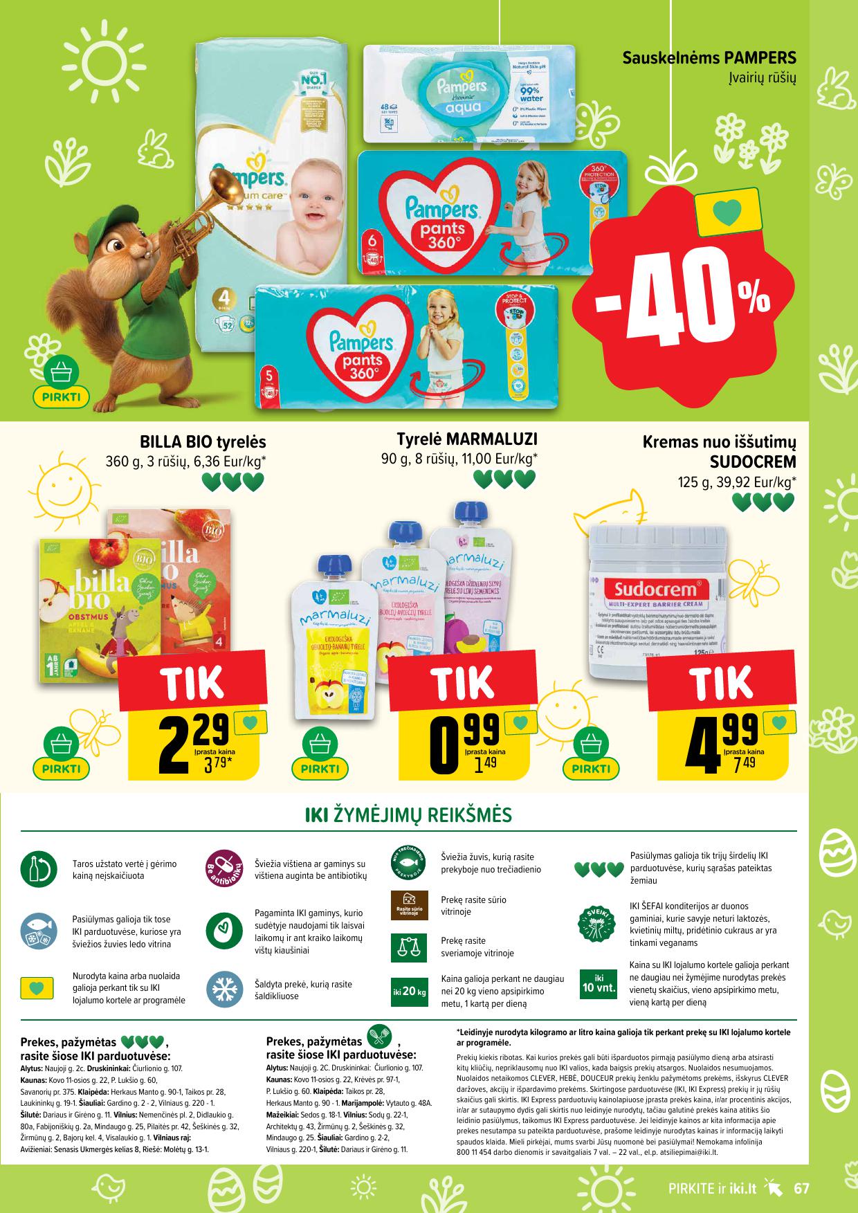 Naujausias IKI kaininis katalogas 2026.03.23 - 2026.03.29