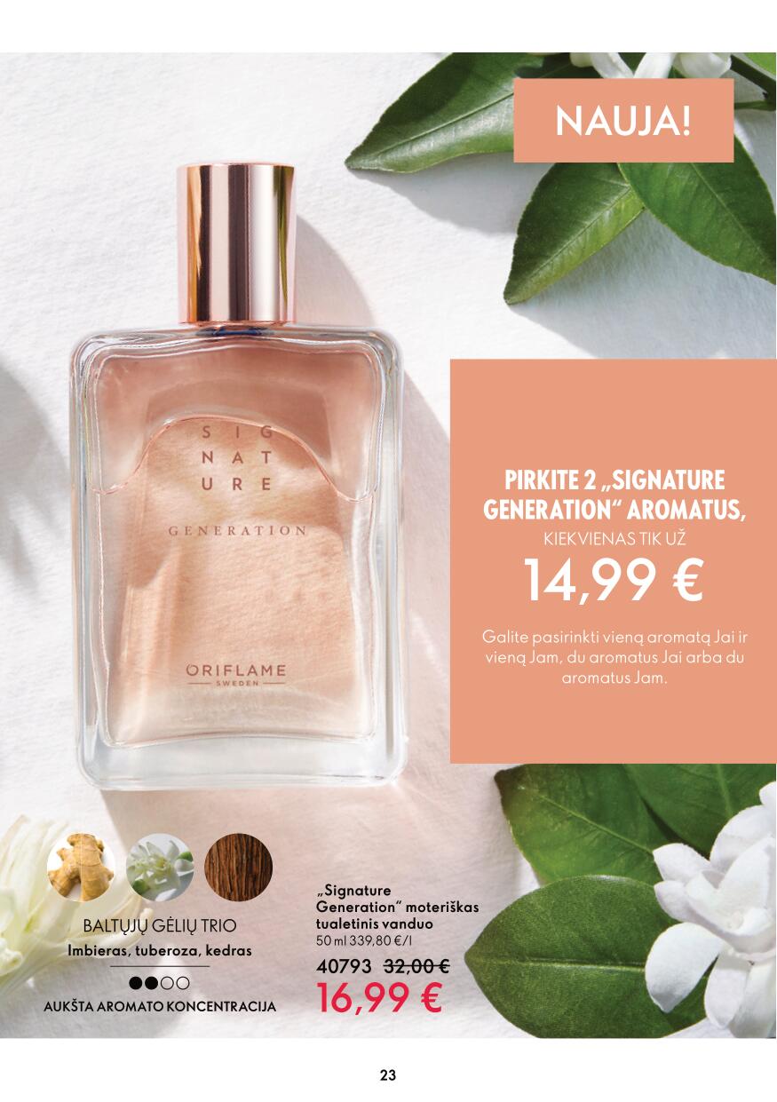 ORIFLAME katalogas galioja 2023.03.15 - 2023.04.04