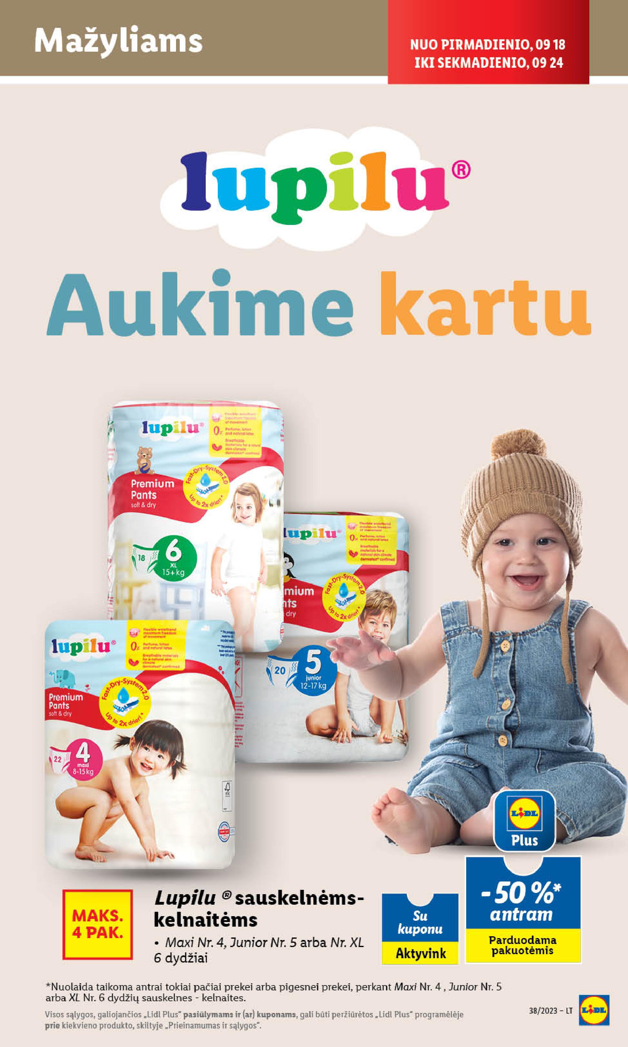 Naujausias LIDL kaininis katalogas 2023.09.18 - 2023.09.24