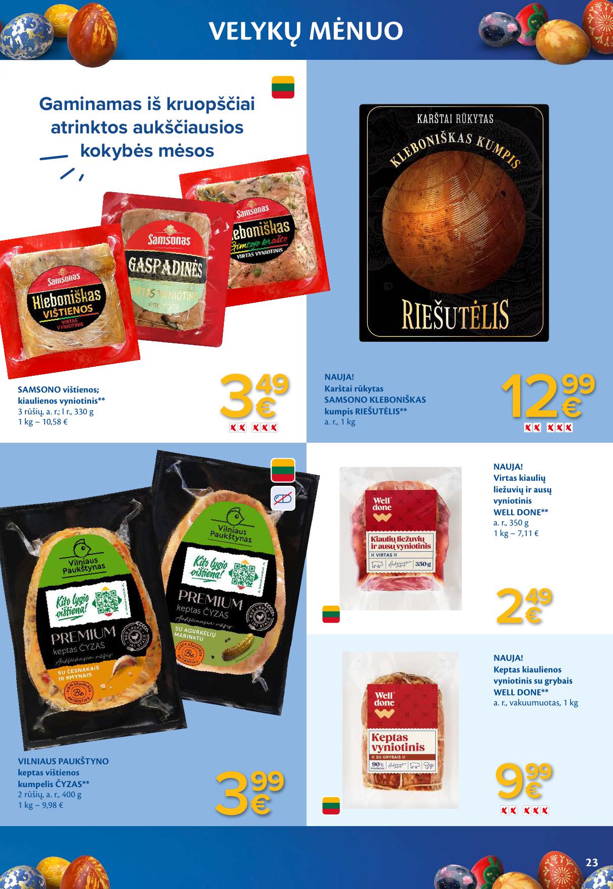 MAXIMA katalogas "VELYKŲ MĖNUO" 2026.03.03 - 2026.04.06