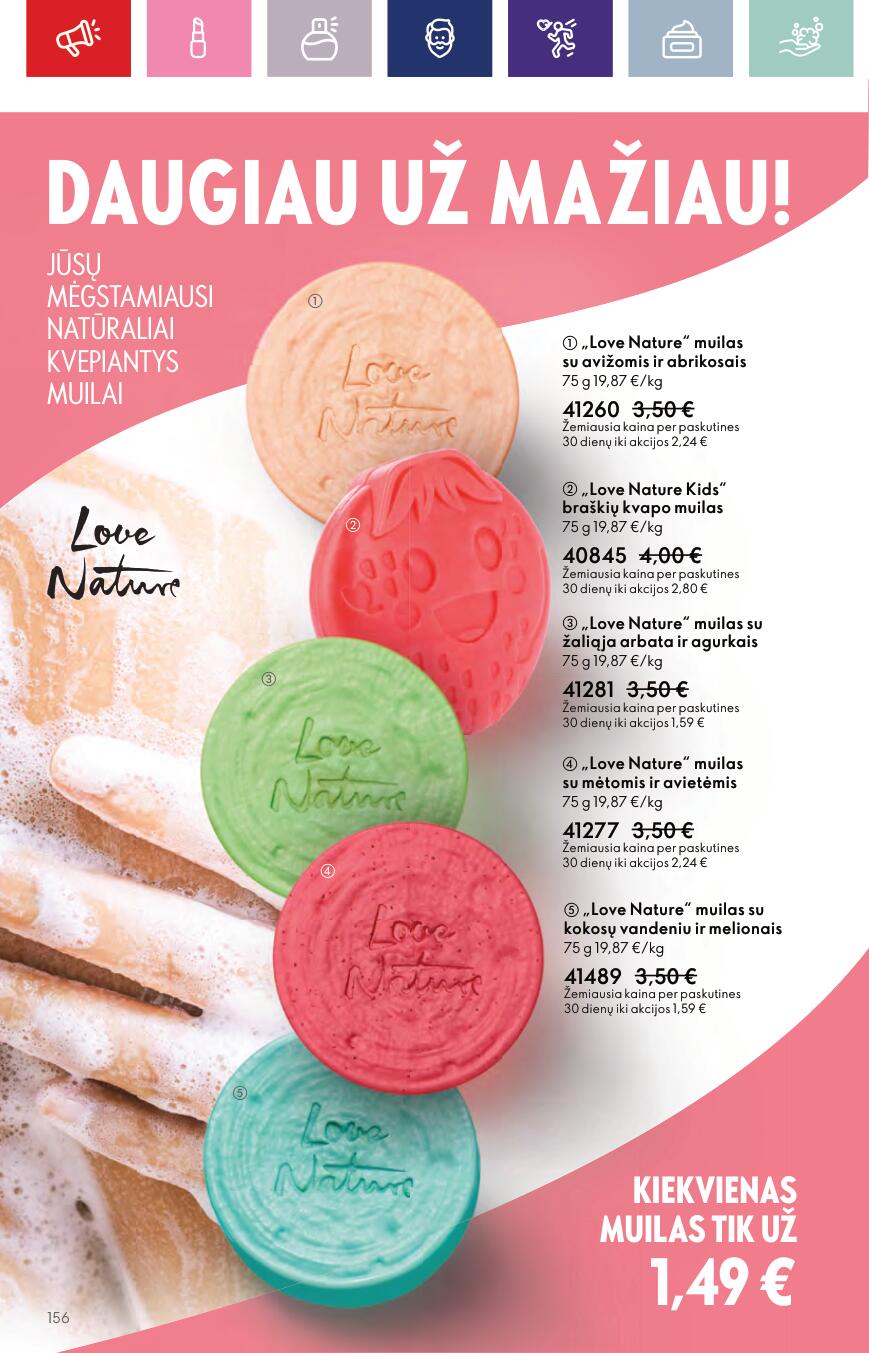 Naujas ORIFLAME katalogas galioja 2023.09.13 - 2023.10.03