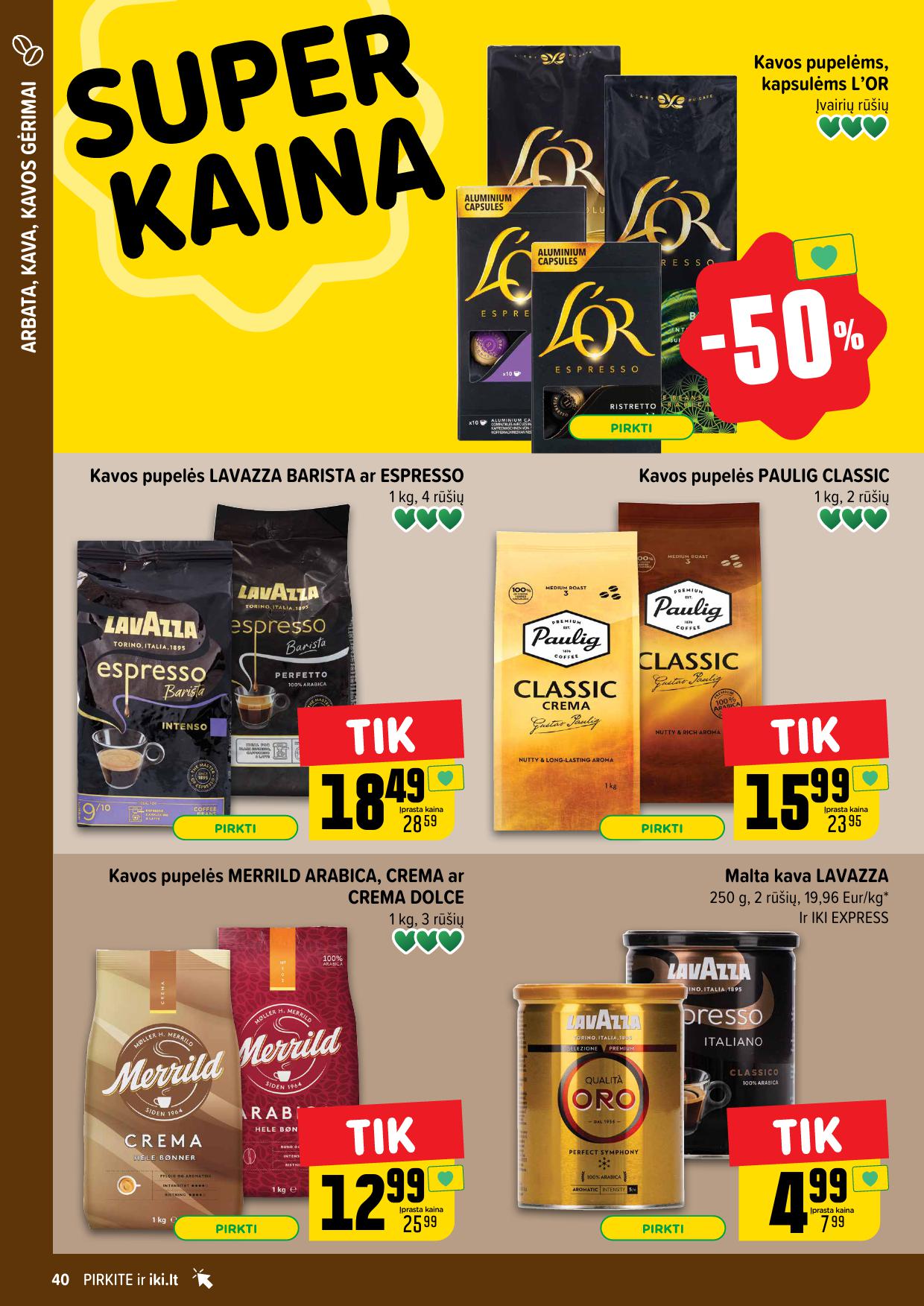 Naujausias IKI kaininis katalogas 2025.01.27 - 2025.02.02