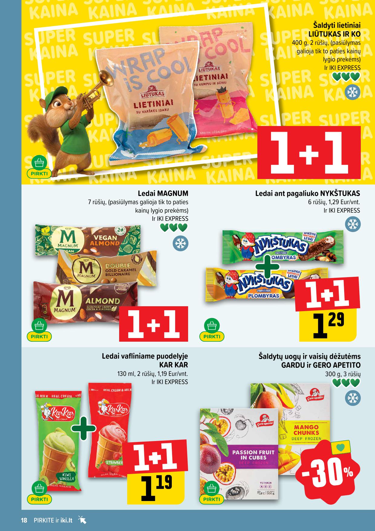 Naujausias IKI kaininis katalogas 2026.04.06 - 2026.04.12